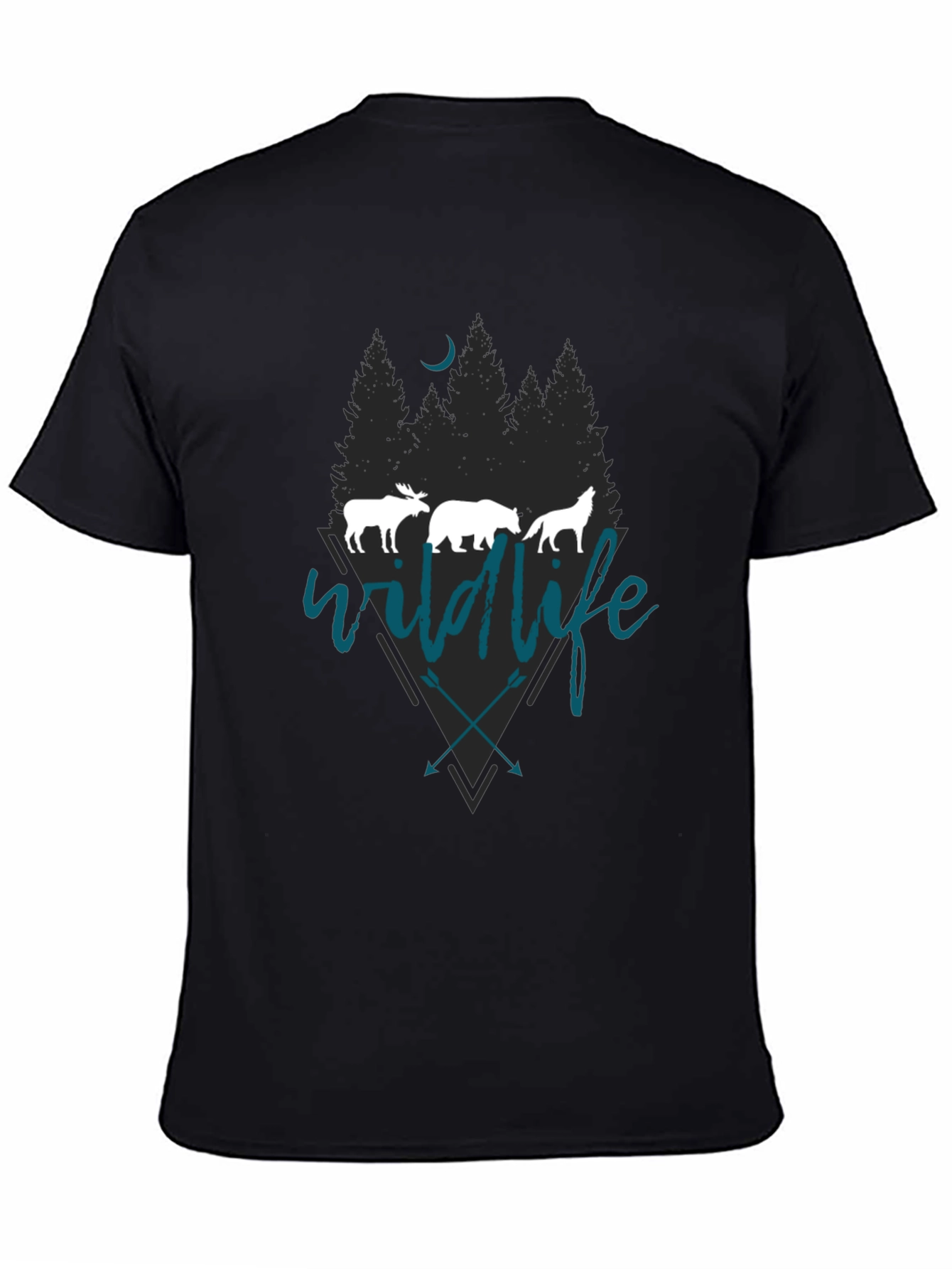 Wildlife Graphic Tee - Nature Inspired Design