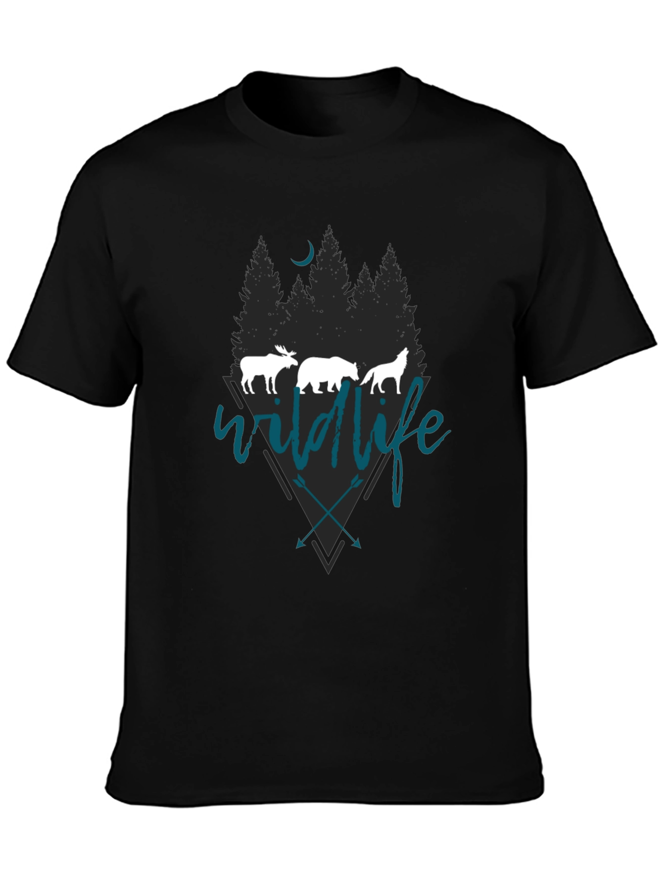 Wildlife Graphic Tee - Nature Inspired Design