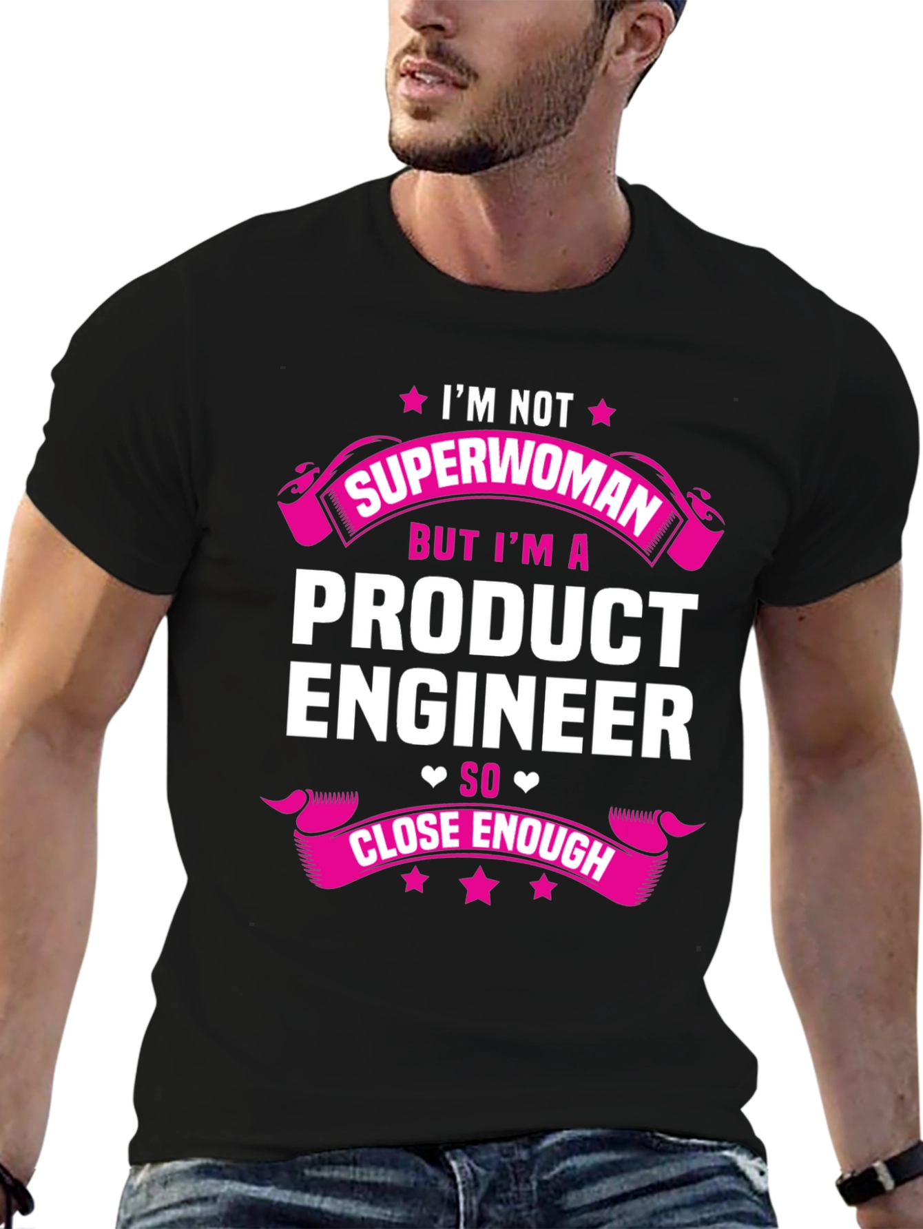 Product Engineer T-Shirt - Superwoman Funny Tee