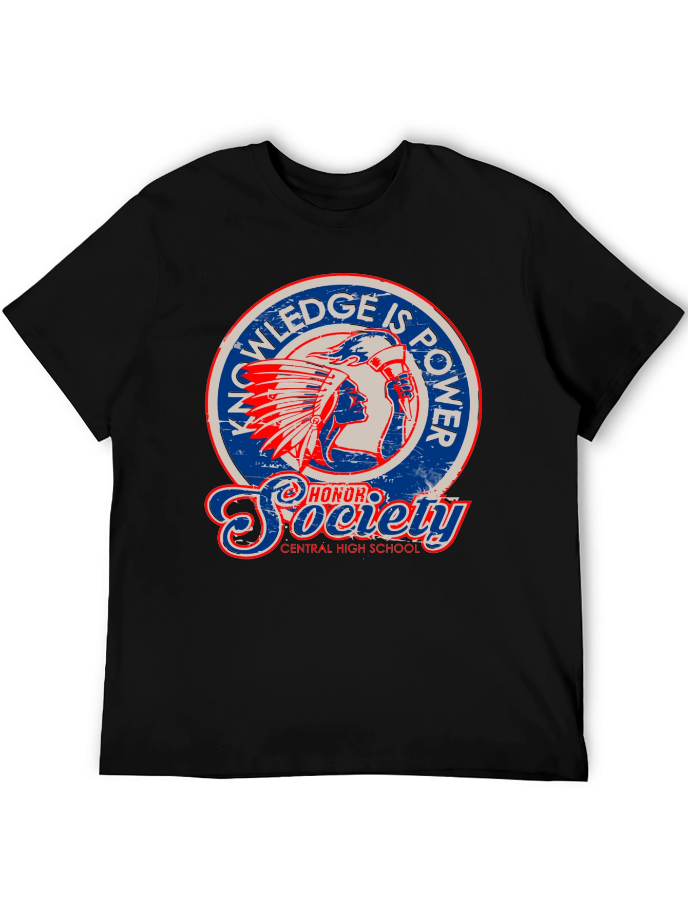 Knowledge is Power Society Graphic T-Shirt
