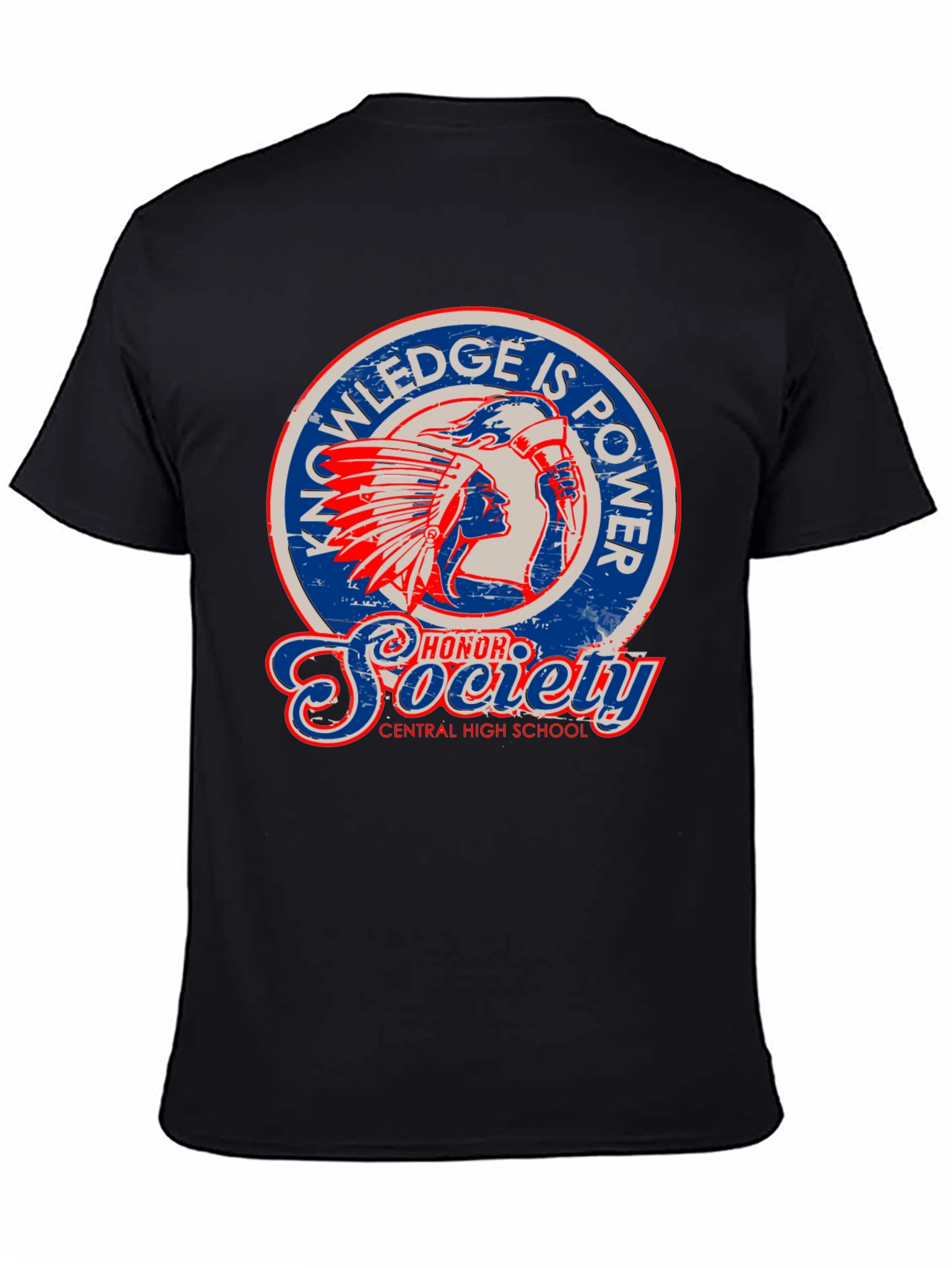 Knowledge is Power Society Graphic T-Shirt