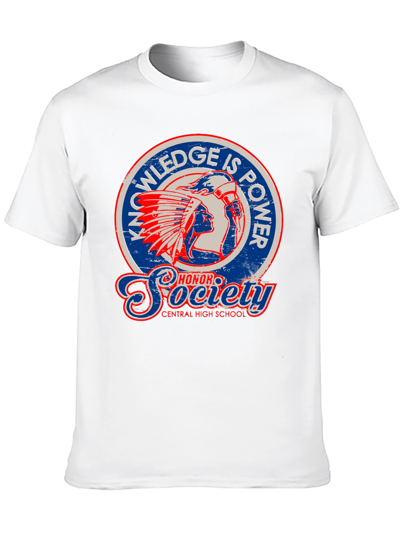 Knowledge is Power Society Graphic T-Shirt