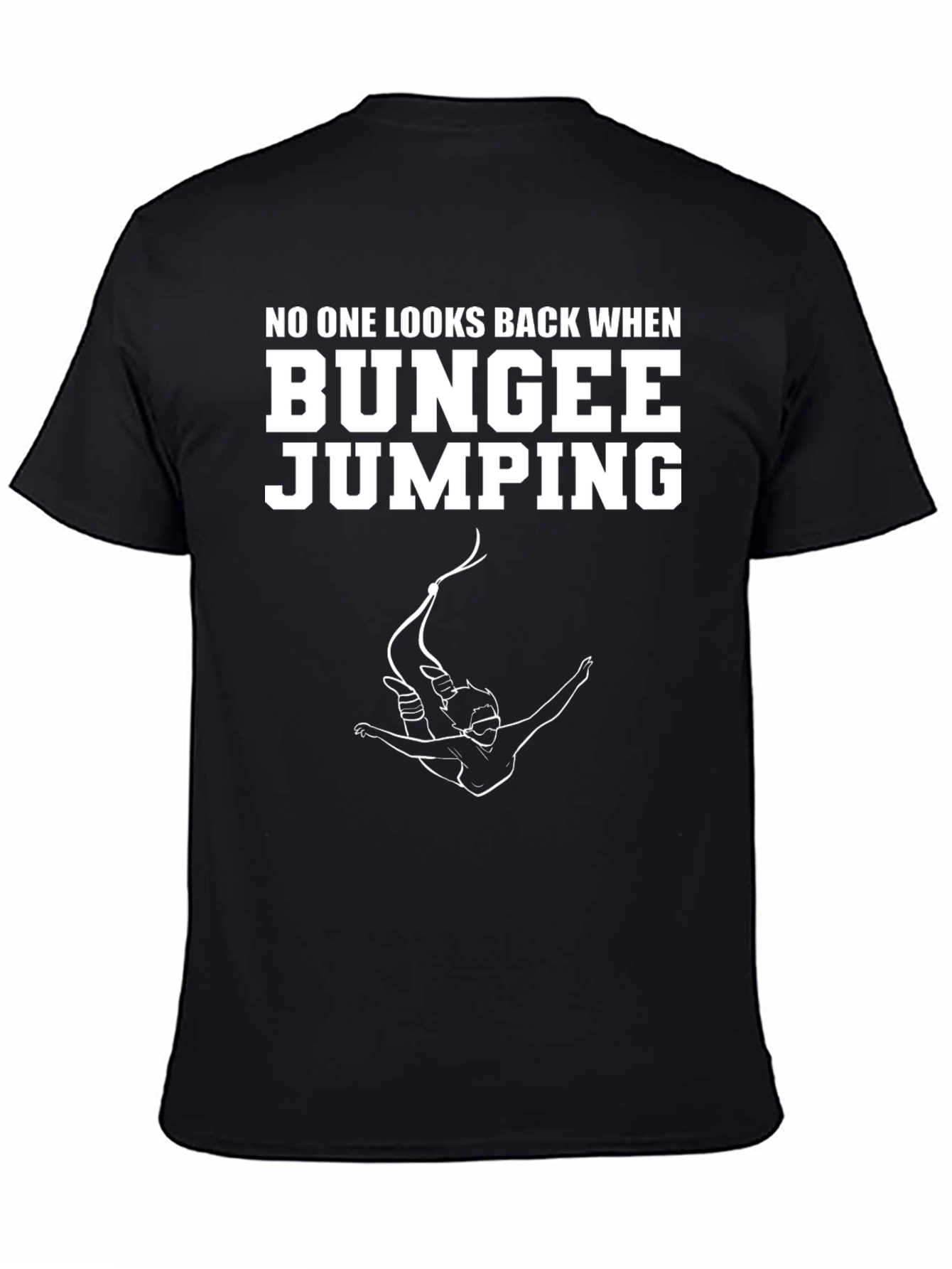 Bungee Jumping Graphic Tee - Adventure Seeker T-Shirt