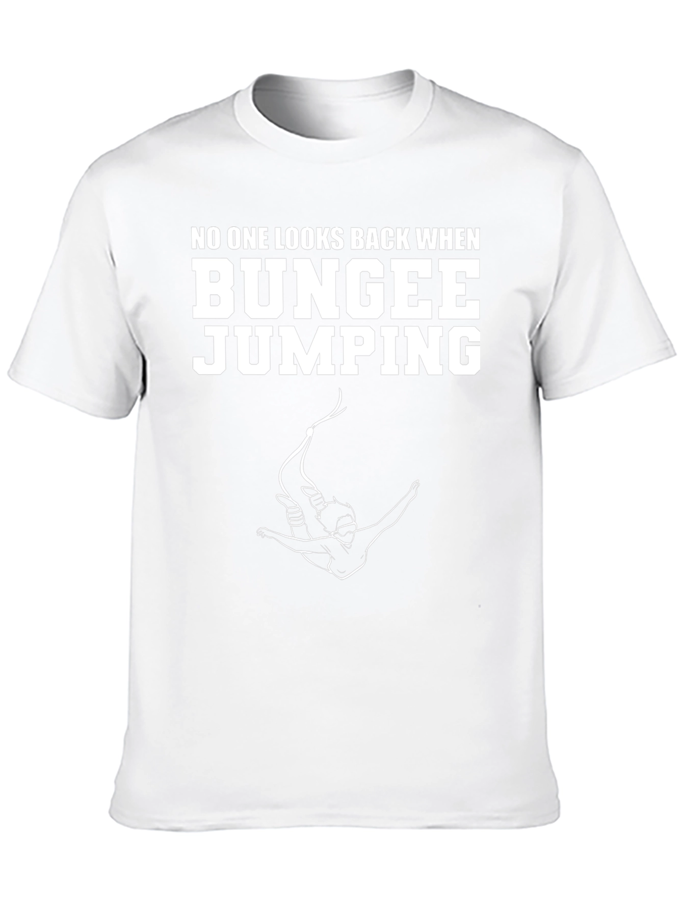 Bungee Jumping Graphic Tee - Adventure Seeker T-Shirt