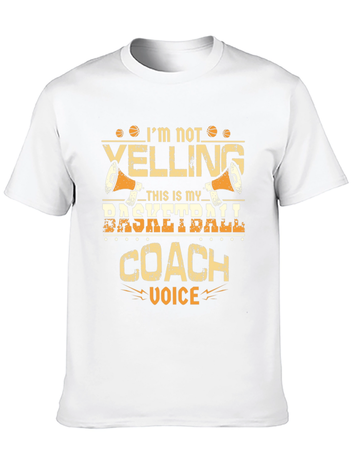 Basketball Coach Graphic T-Shirt - Funny Sports Tee
