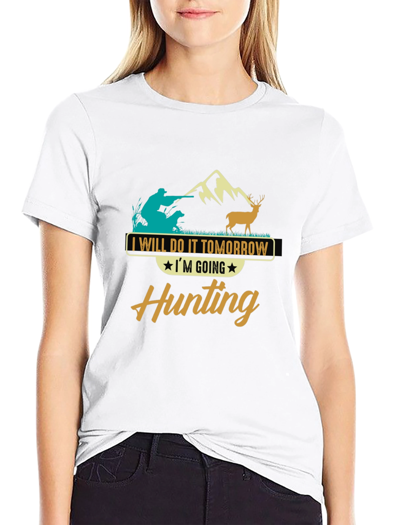 Hunting T-Shirt - Ill Do It Tomorrow