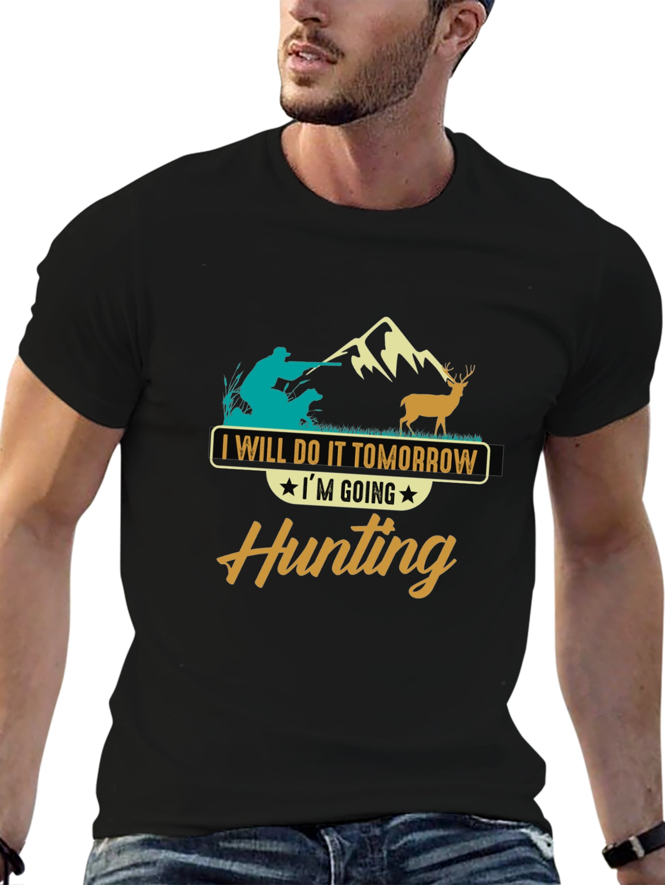 Hunting T-Shirt - Ill Do It Tomorrow