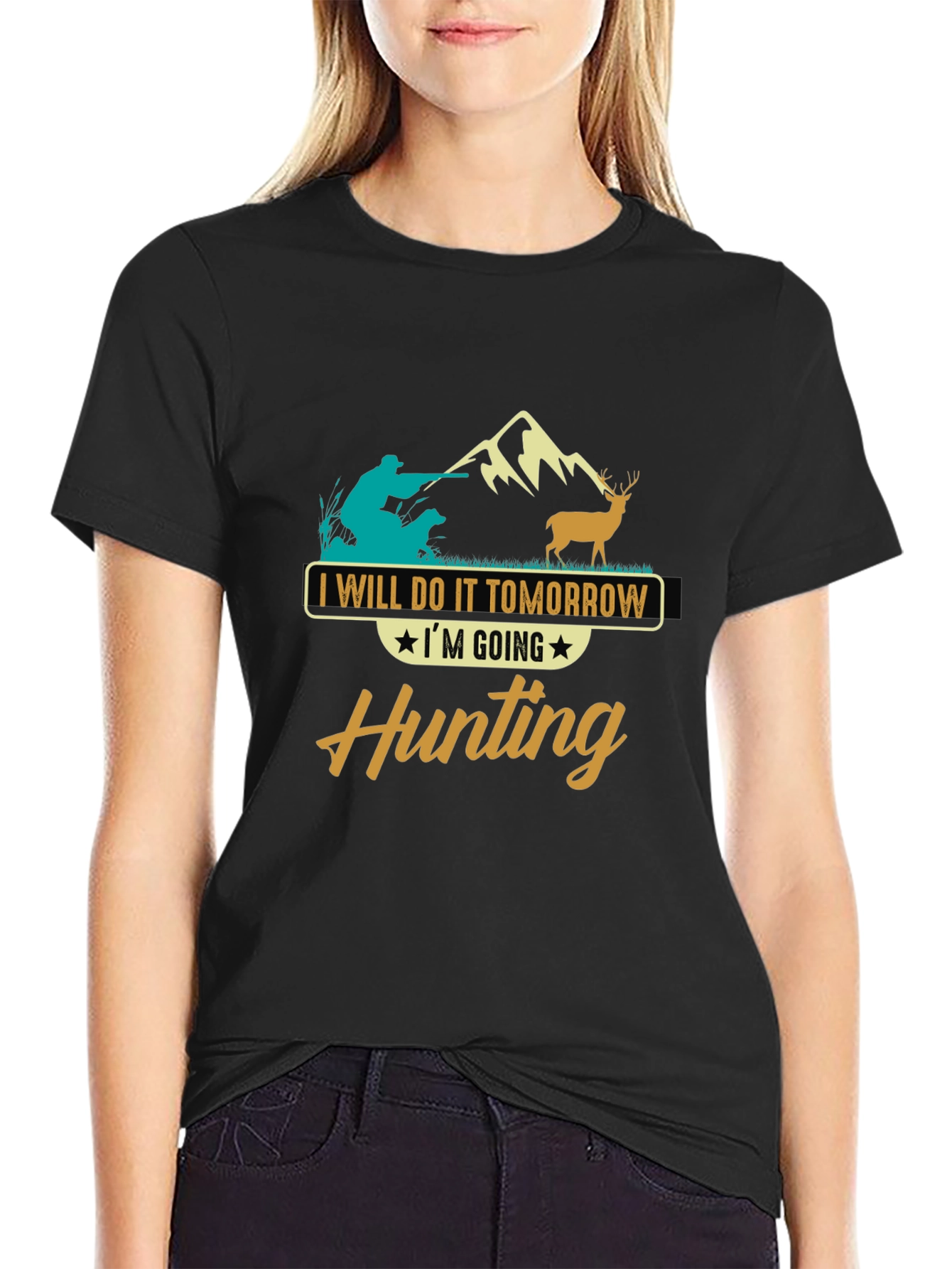 Hunting T-Shirt - Ill Do It Tomorrow