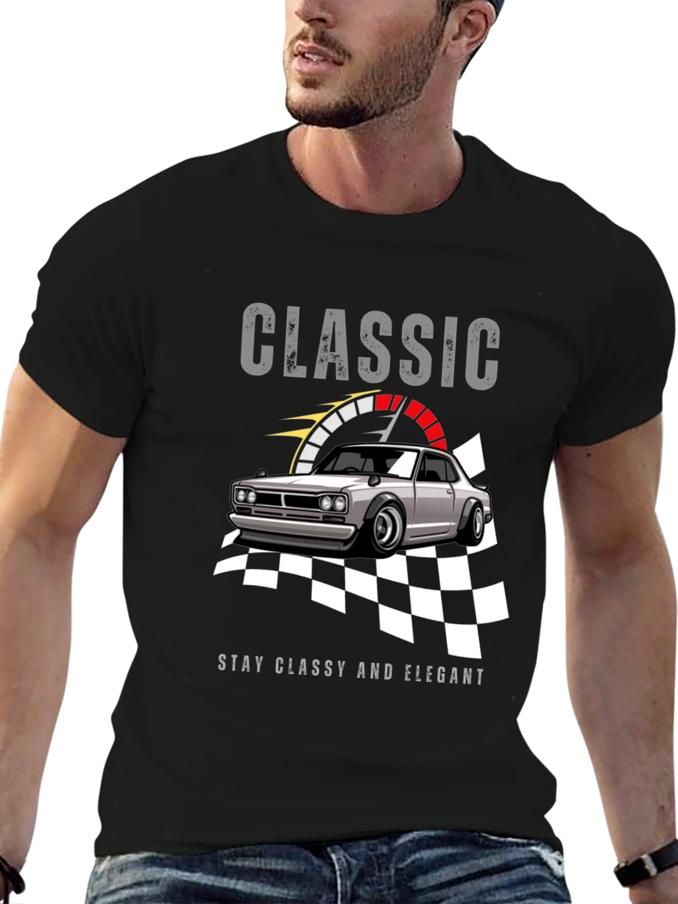 Classic Car T-Shirt - Stay Classy