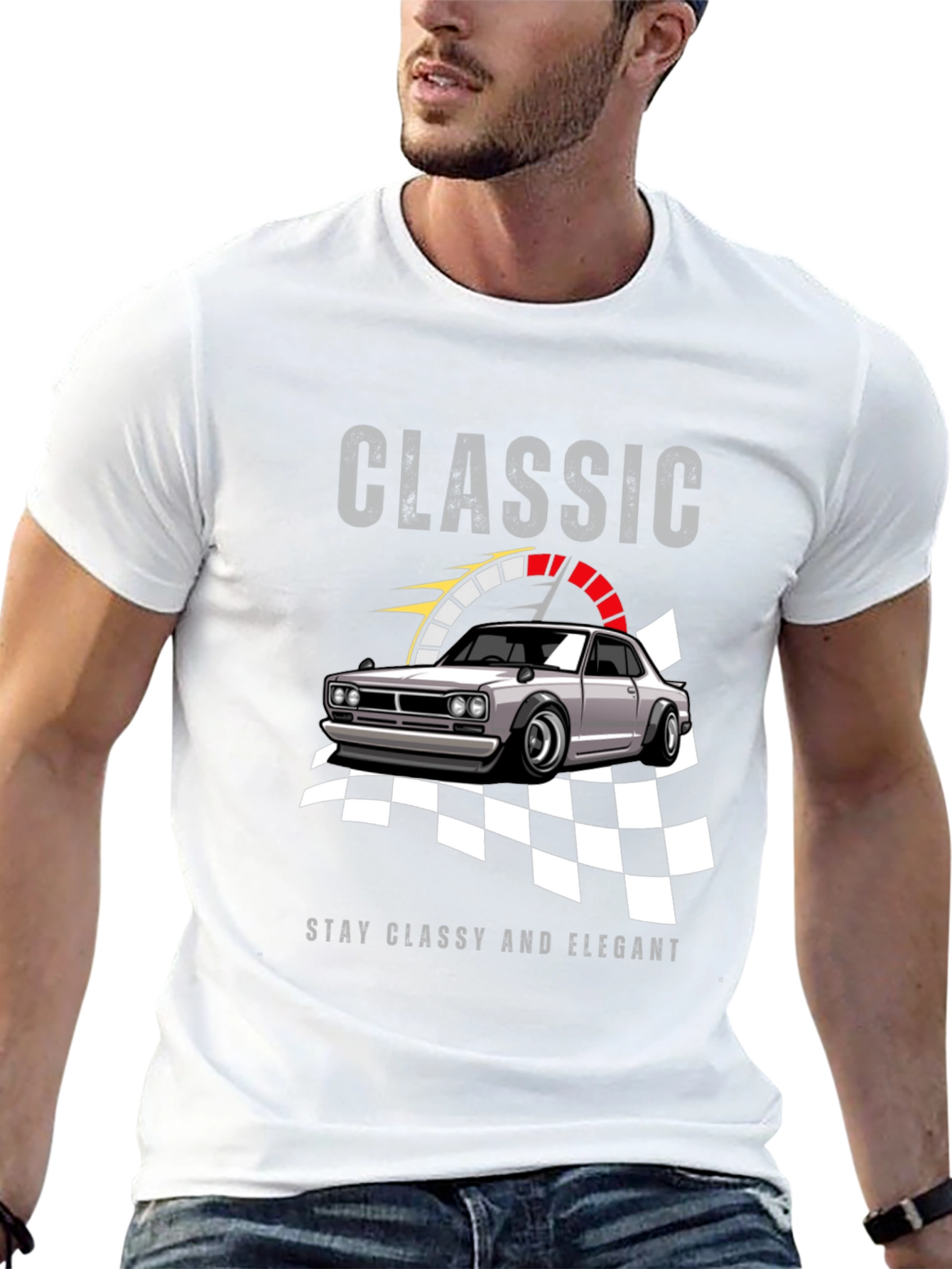 Classic Car T-Shirt - Stay Classy