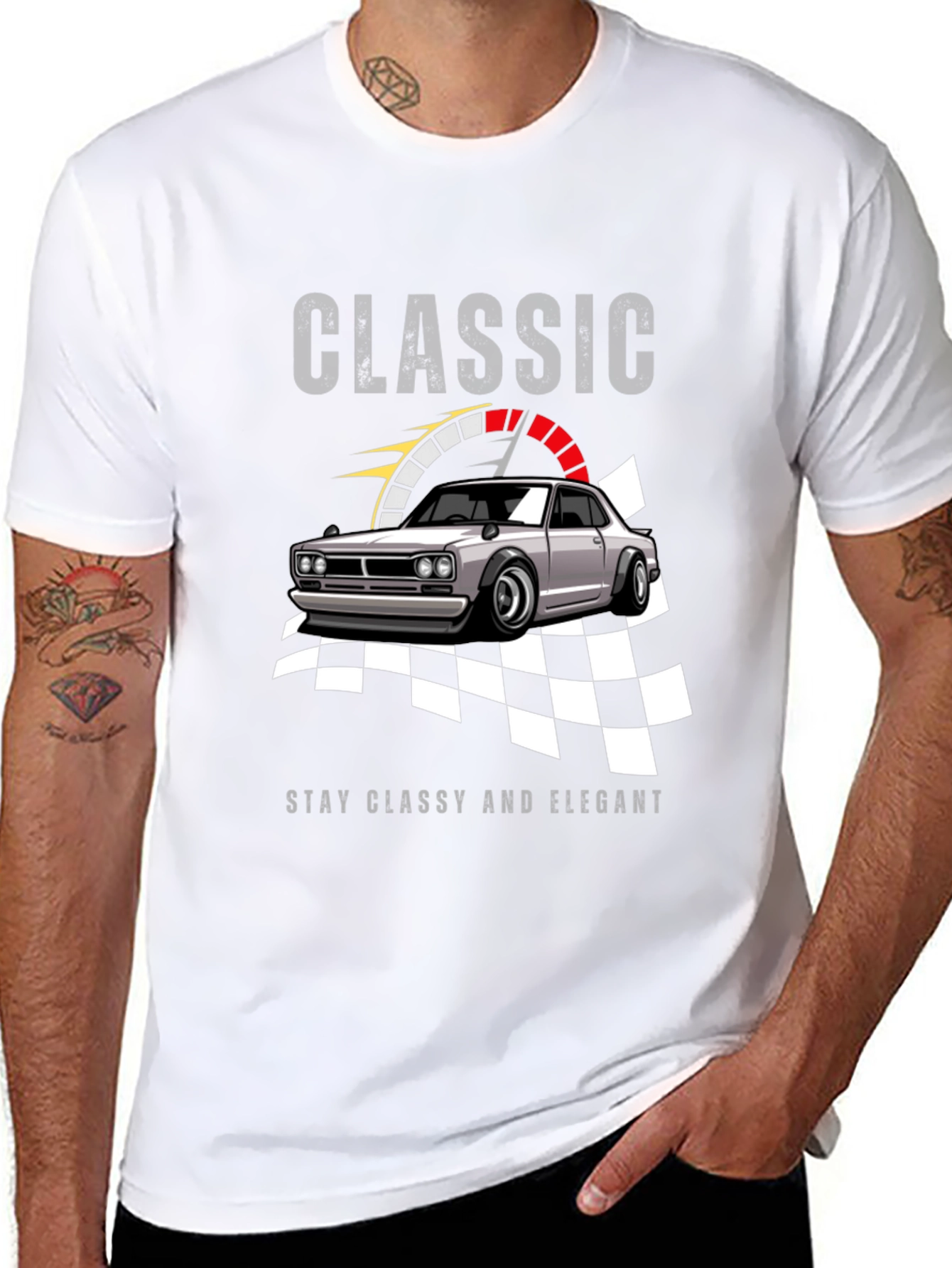 Classic Car T-Shirt - Stay Classy