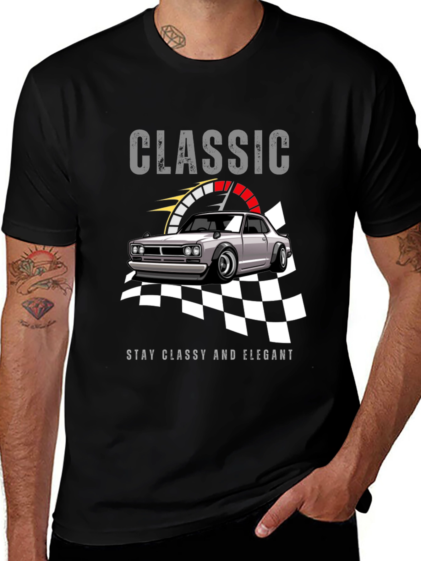 Classic Car T-Shirt - Stay Classy