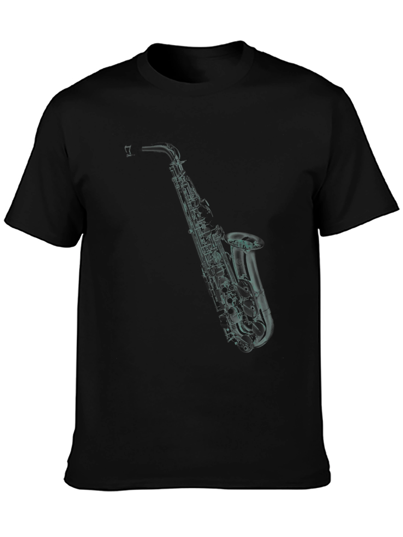 Saxophone Graphic Tee - Cool Musician T-Shirt