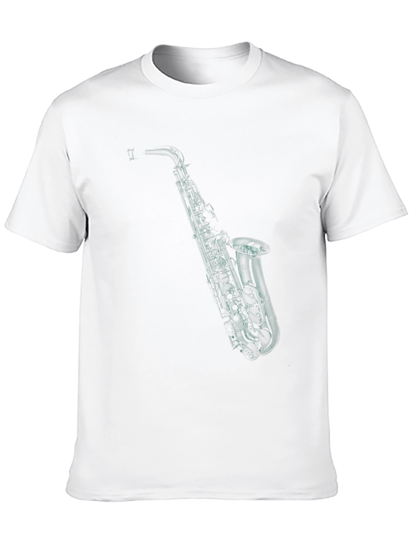 Saxophone Graphic Tee - Cool Musician T-Shirt