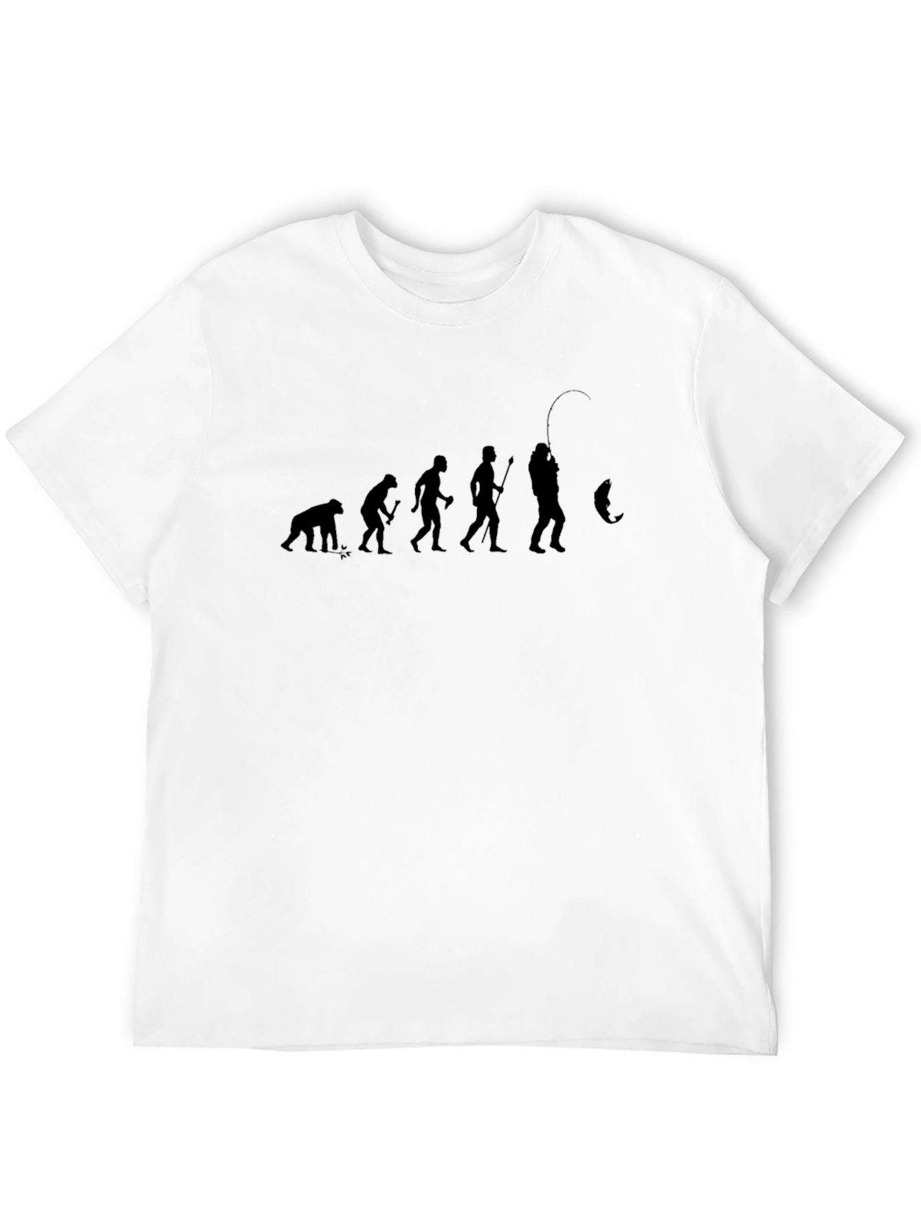 Evolution of Fishing T-Shirt - Angler Humor Tee