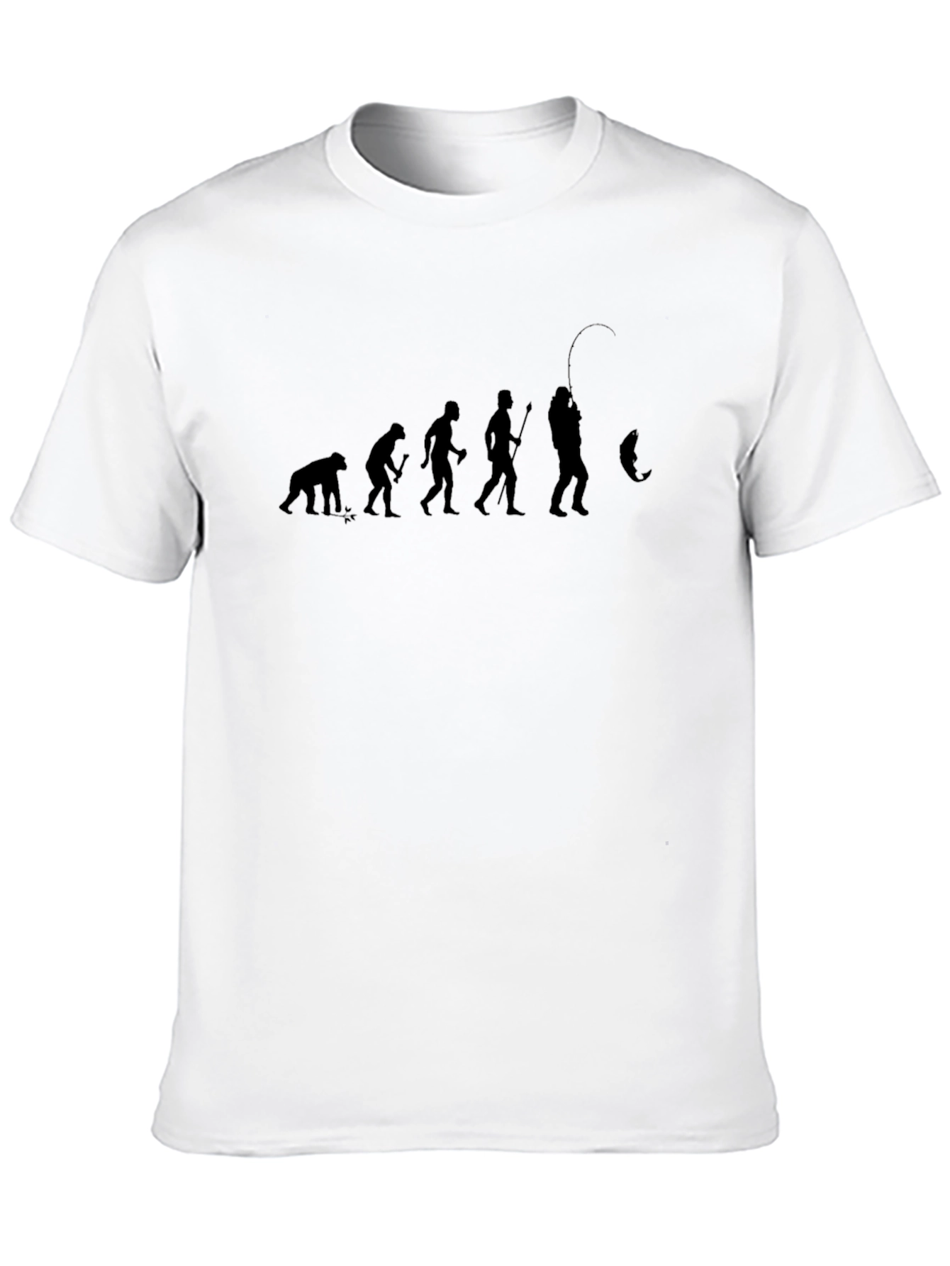 Evolution of Fishing T-Shirt - Angler Humor Tee
