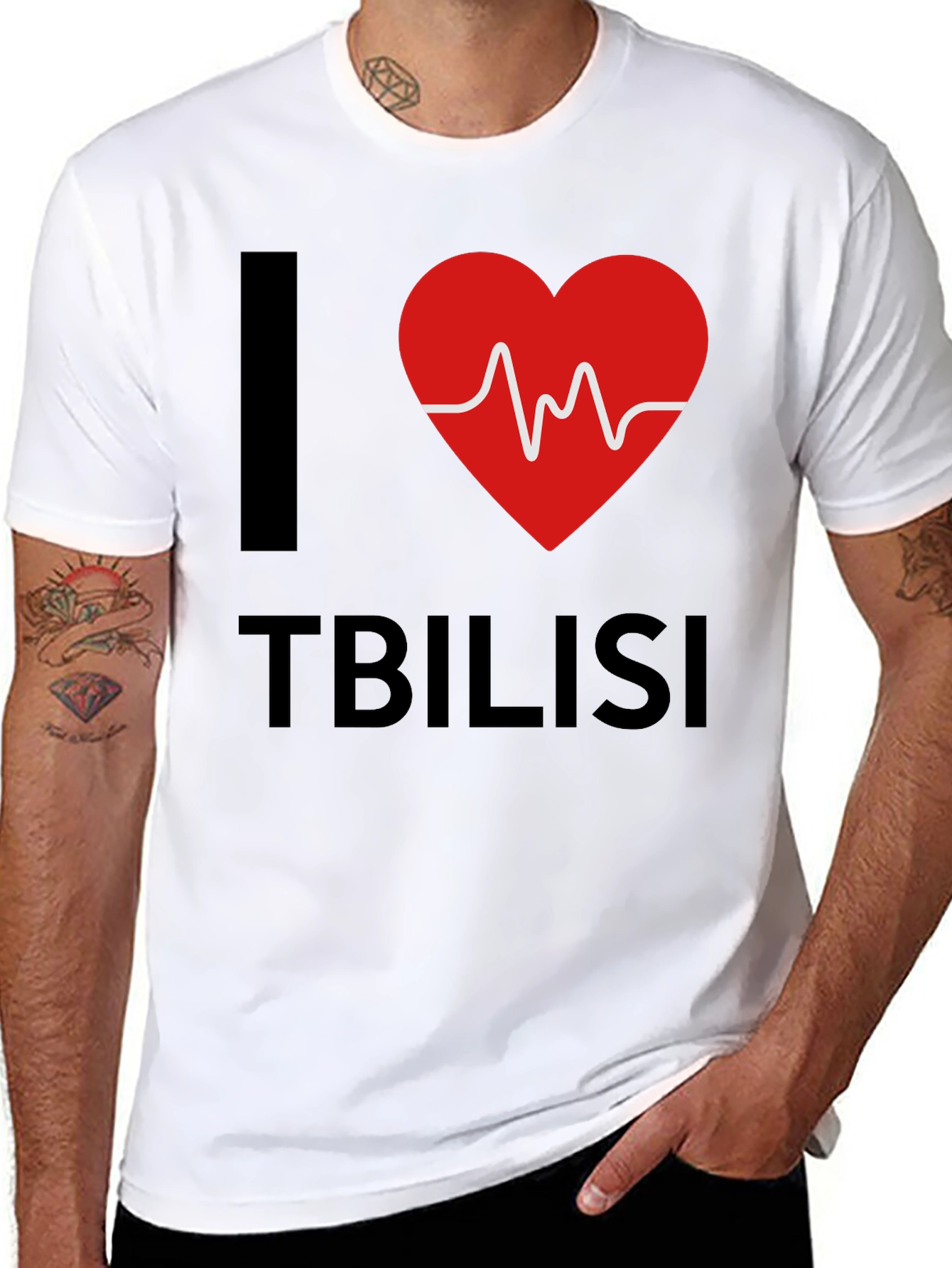 I Love Tbilisi Graphic T-Shirt