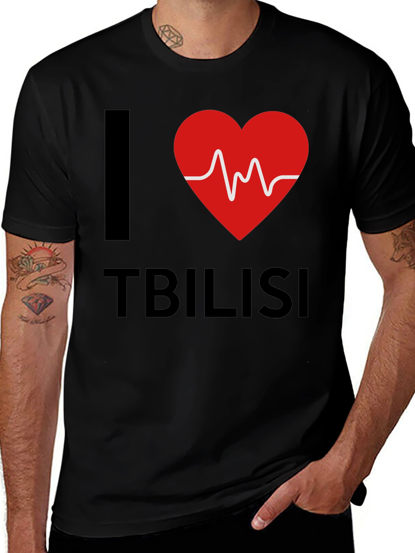 I Love Tbilisi Graphic T-Shirt