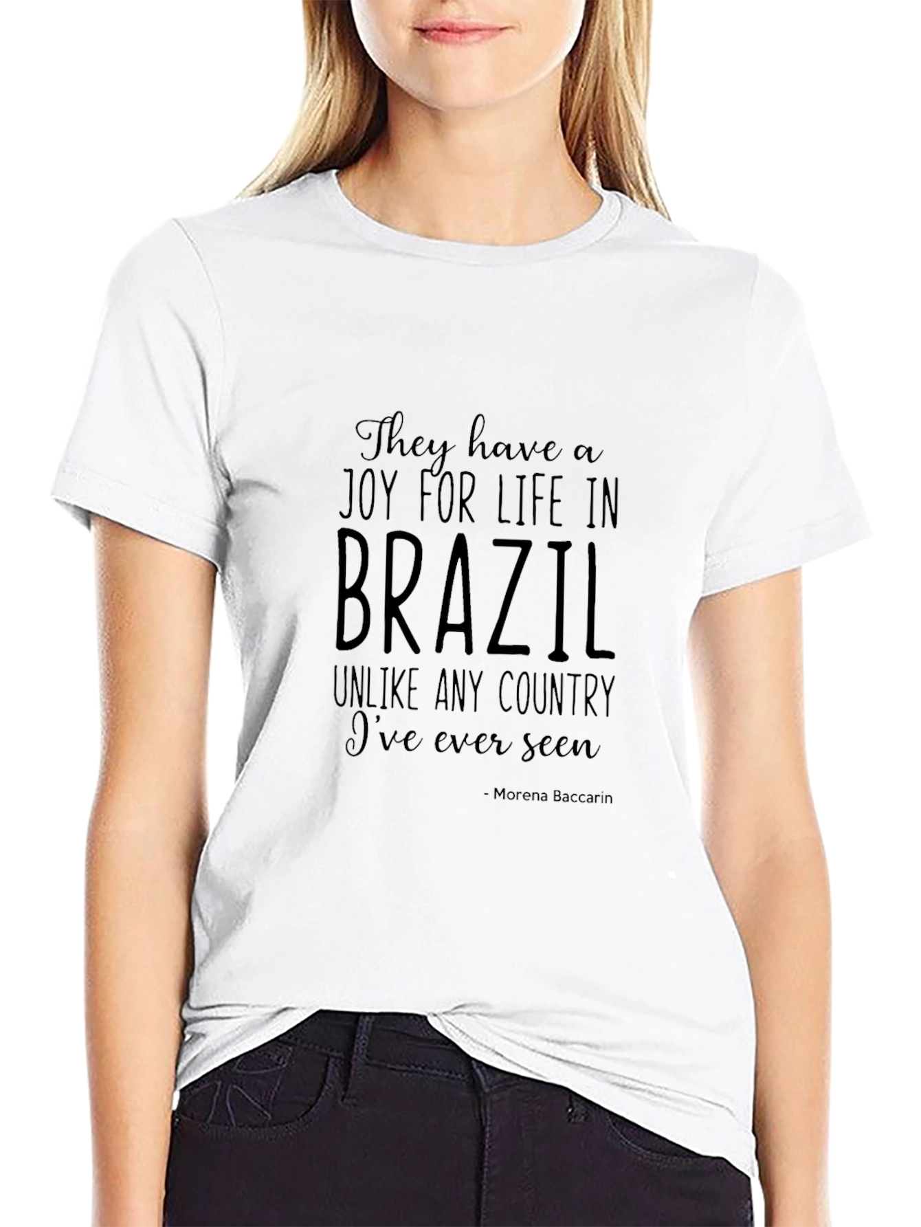 Brazil Joy For Life Graphic T-Shirt
