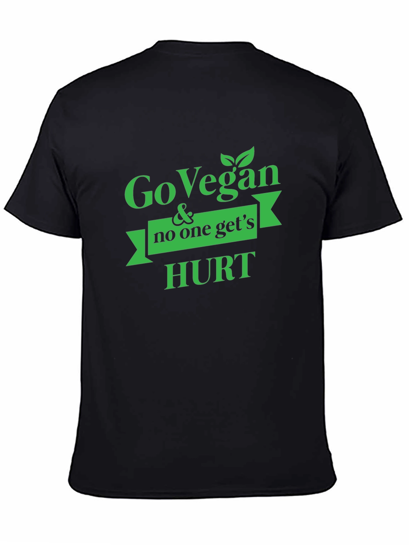 Go Vegan & No One Gets Hurt Graphic Tee