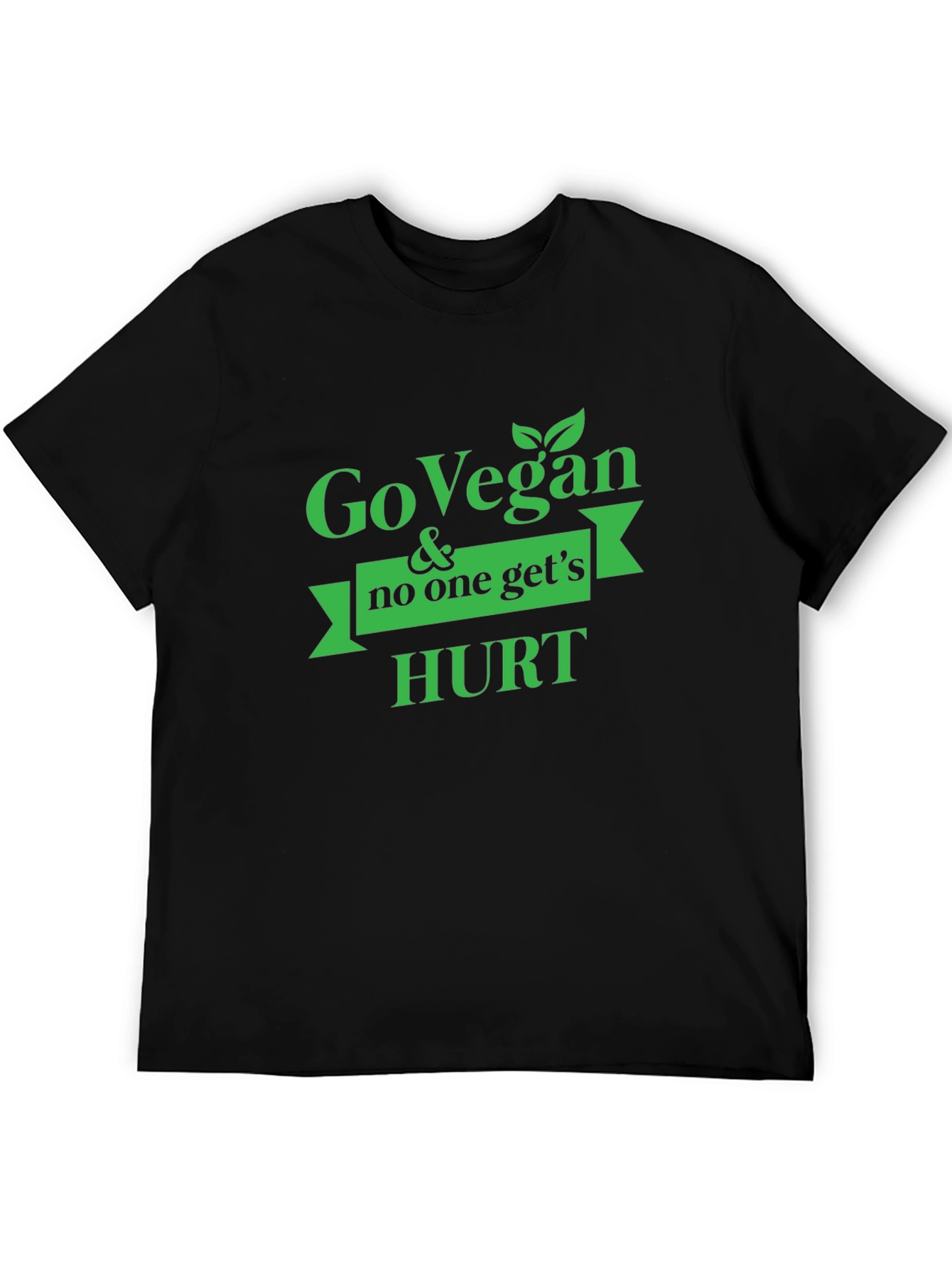 Go Vegan & No One Gets Hurt Graphic Tee
