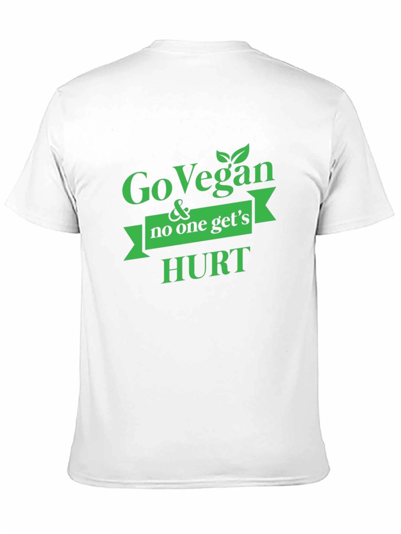 Go Vegan & No One Gets Hurt Graphic Tee