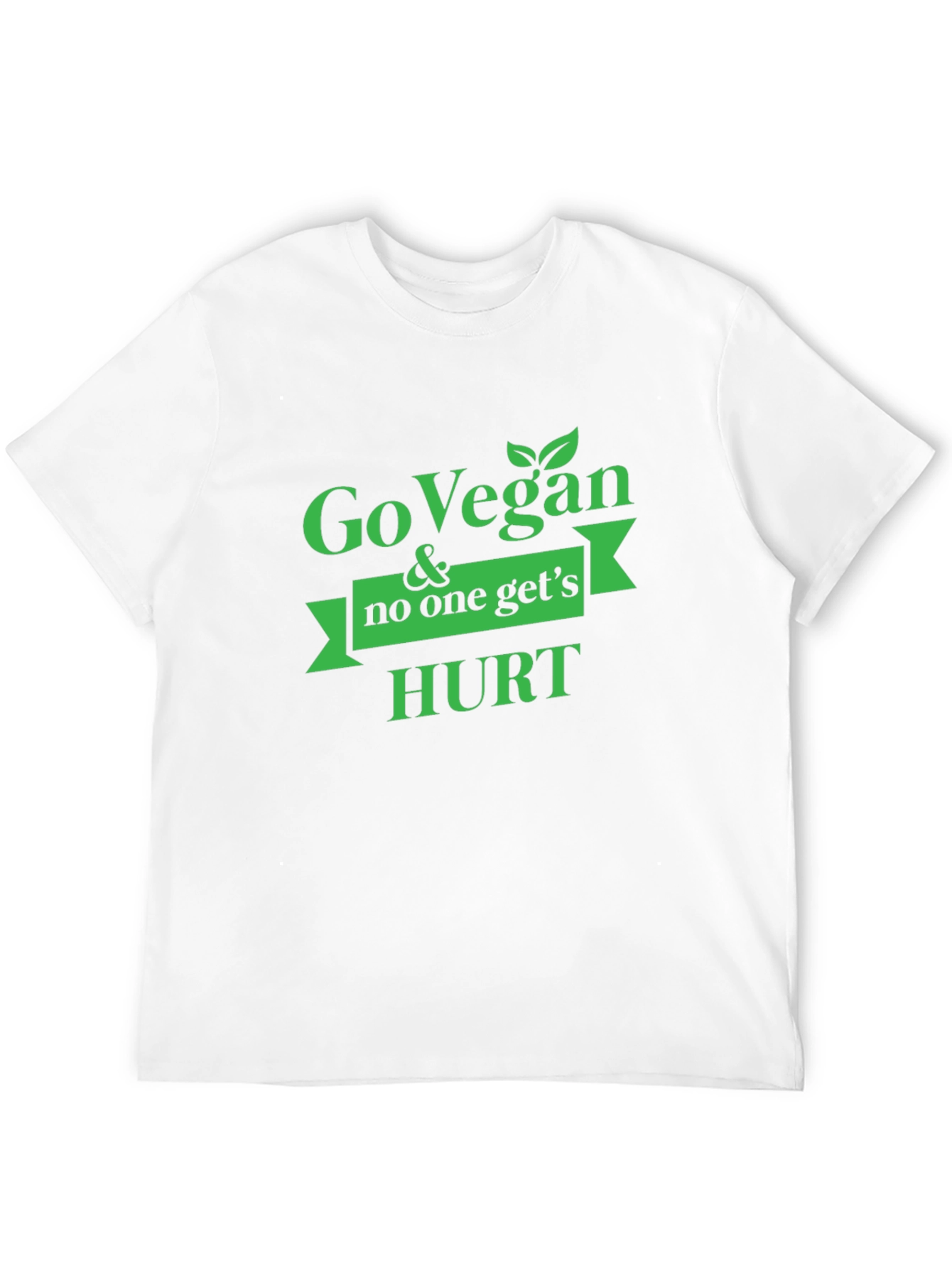 Go Vegan & No One Gets Hurt Graphic Tee