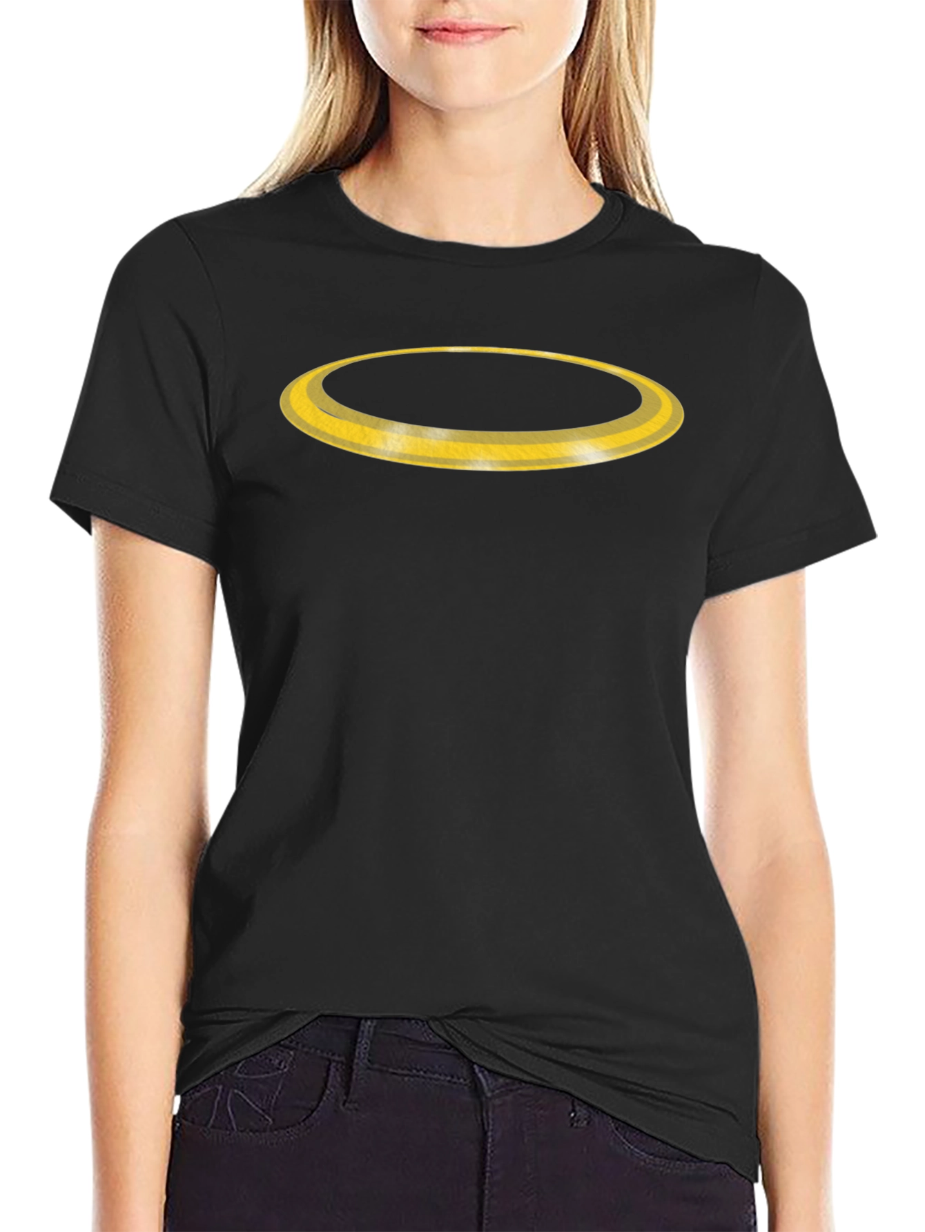 Halo Graphic Tee - Angelic Style
