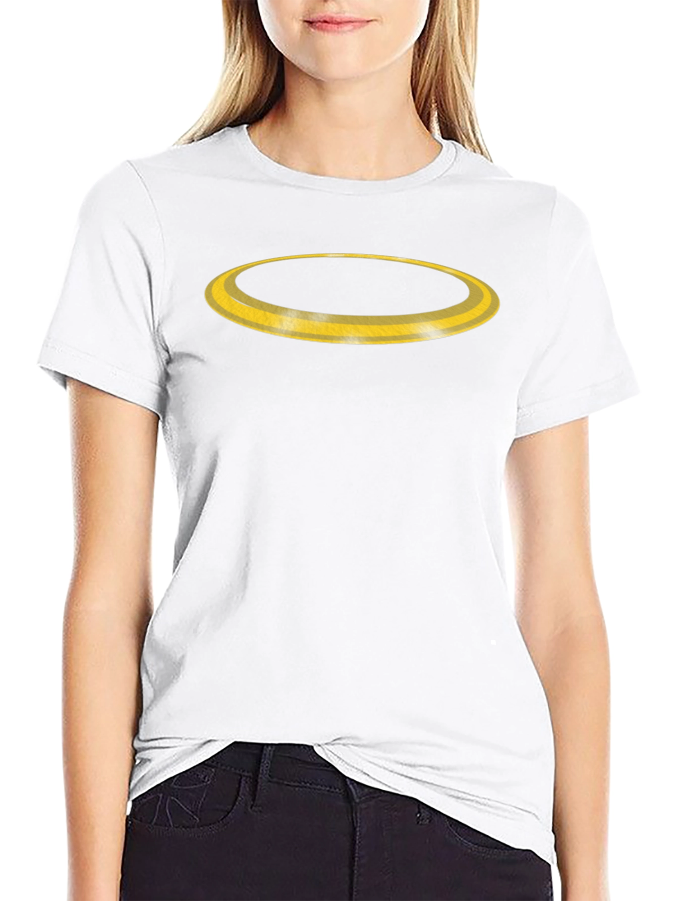 Halo Graphic Tee - Angelic Style
