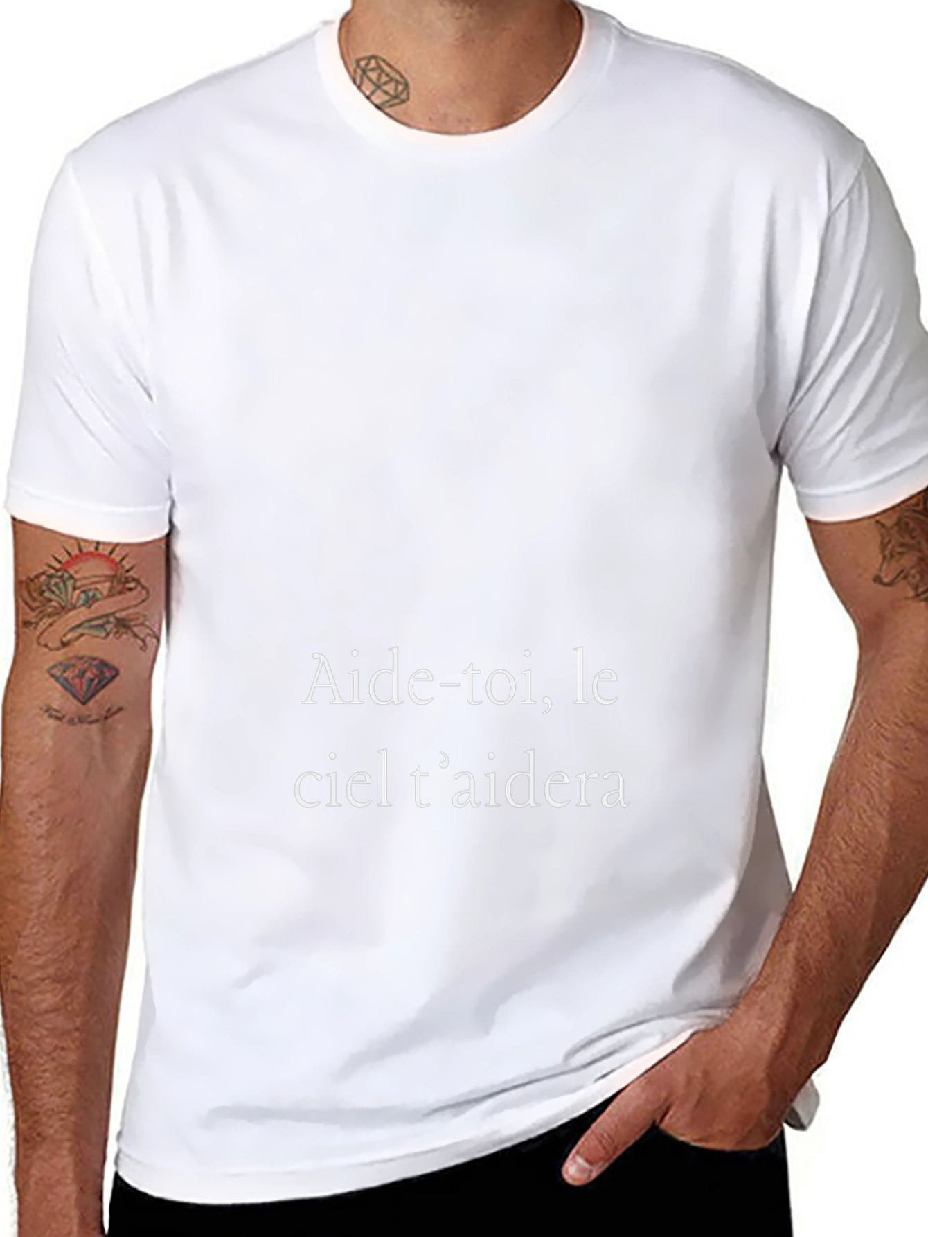 Aide-toi Tee | Inspiring Graphic T-Shirt