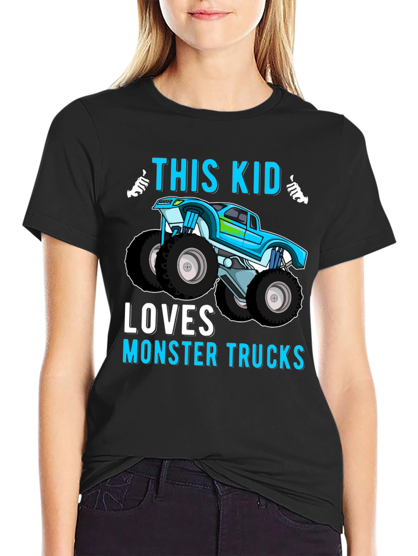 Monster Truck Loving Kids T-Shirt