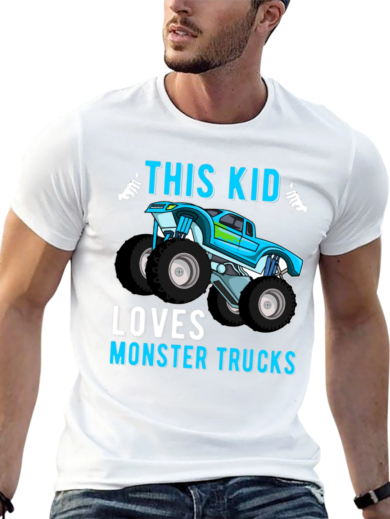 Monster Truck Loving Kids T-Shirt