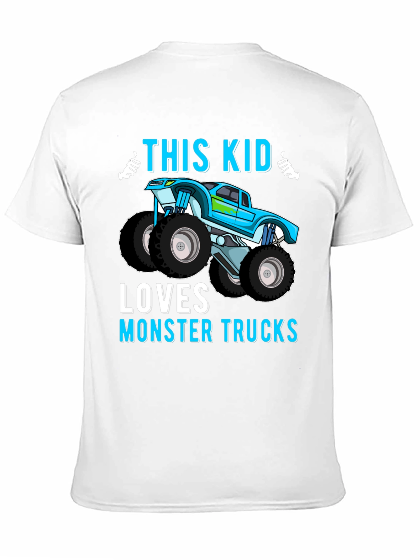 Monster Truck Loving Kids T-Shirt