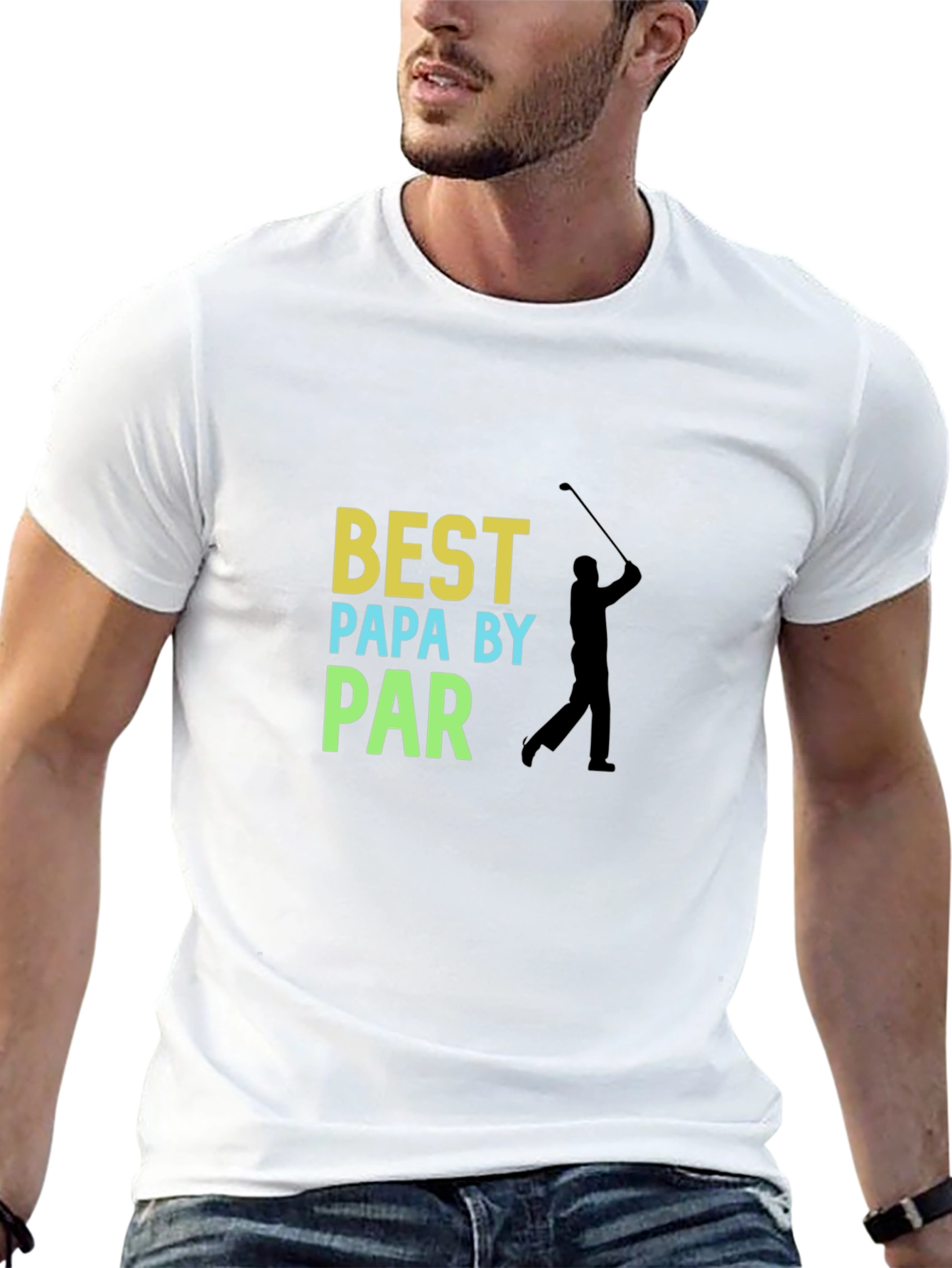 Best Papa By Par Golf T-Shirt