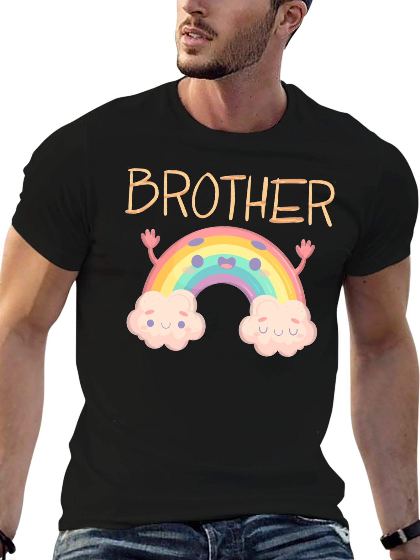 Brother Rainbow Cute T-Shirt
