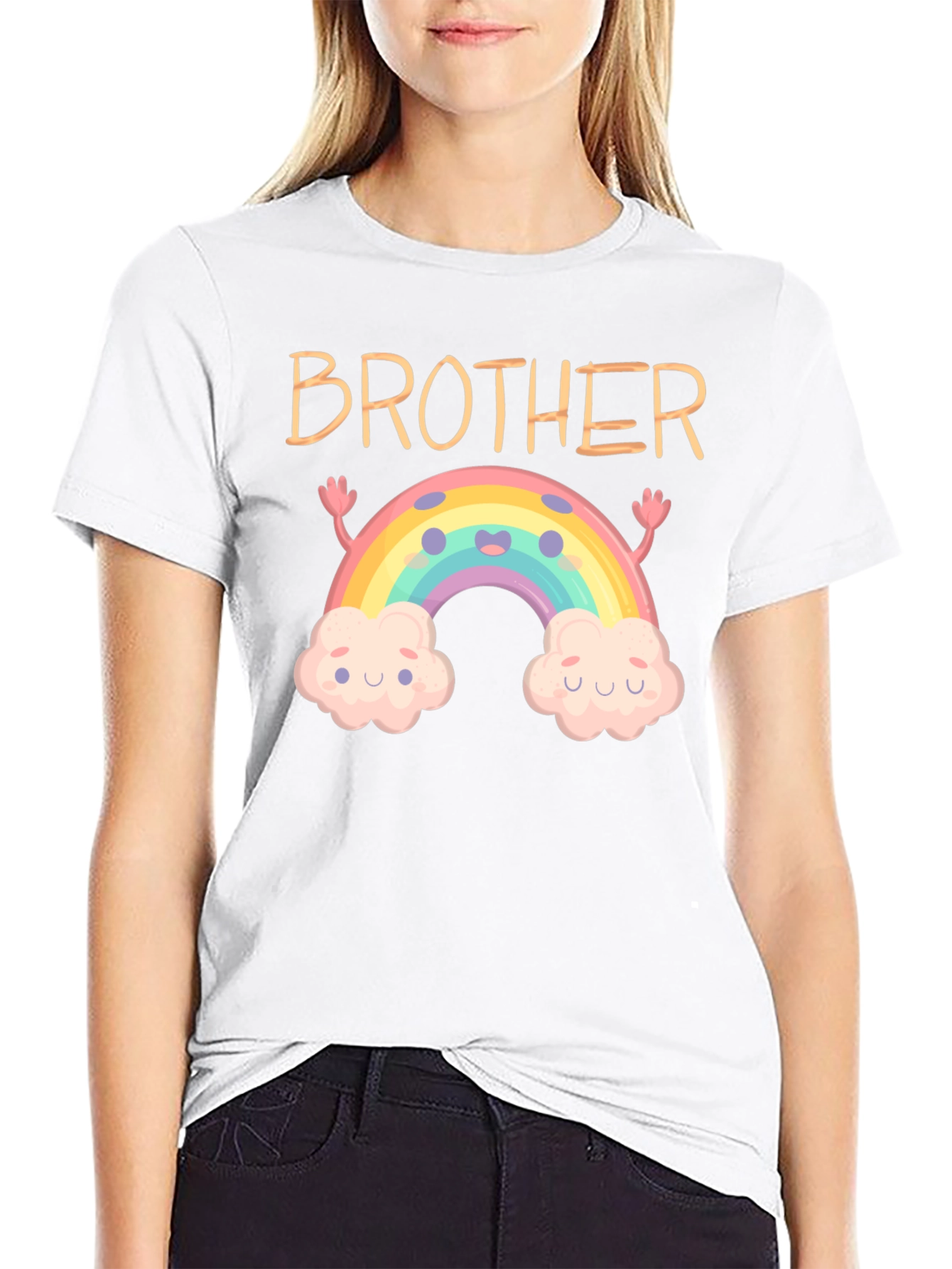 Brother Rainbow Cute T-Shirt