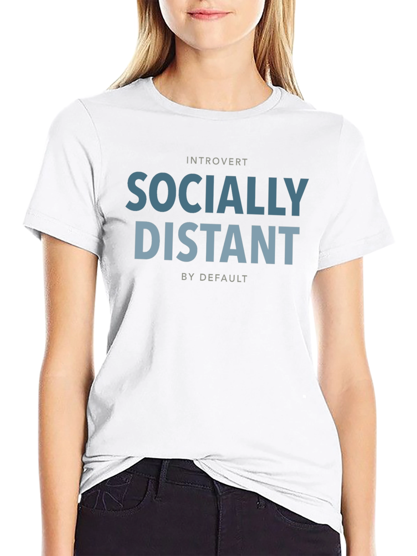 Introvert Socially Distant T-Shirt