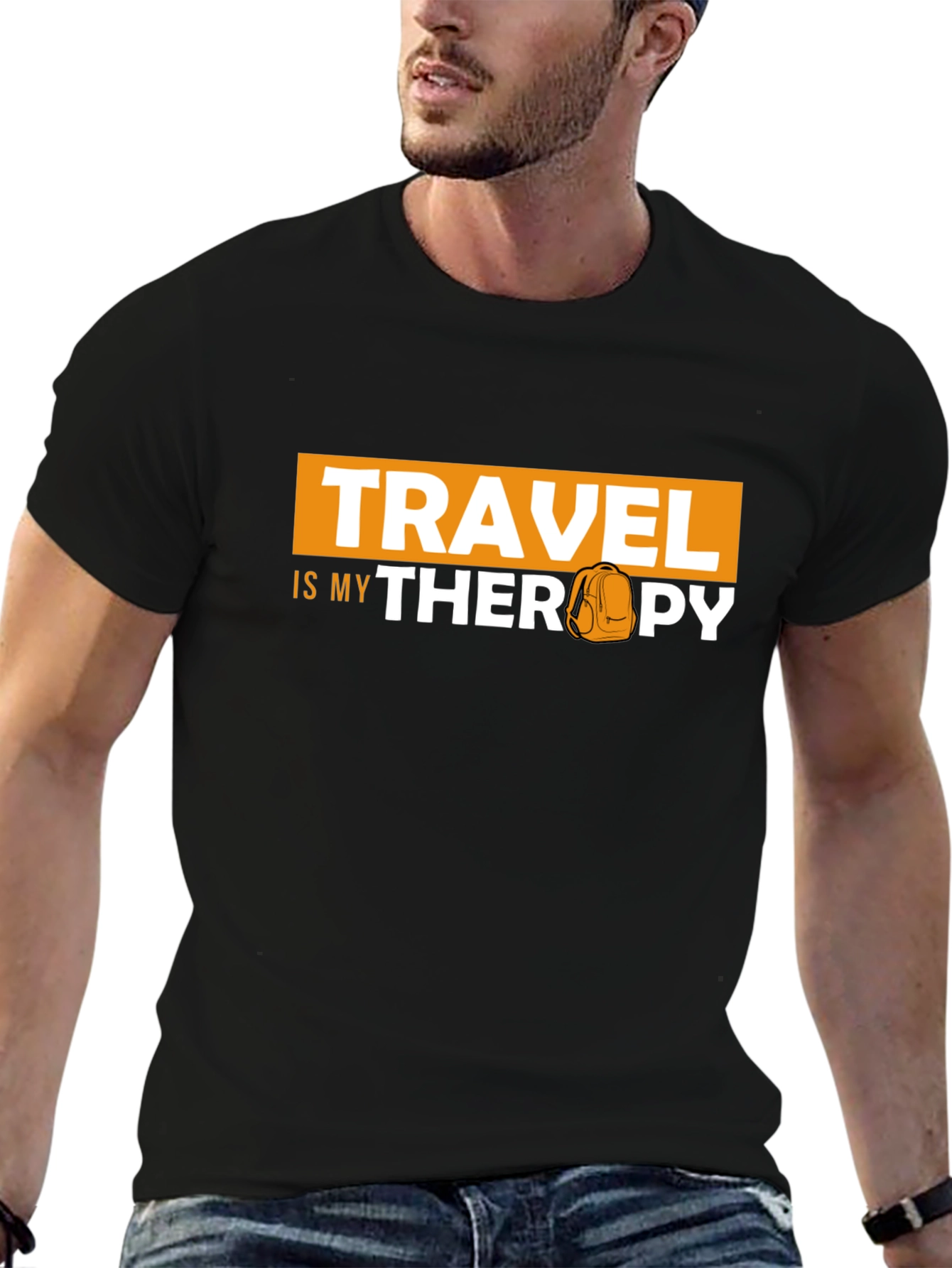 Travel is My Therapy T-Shirt