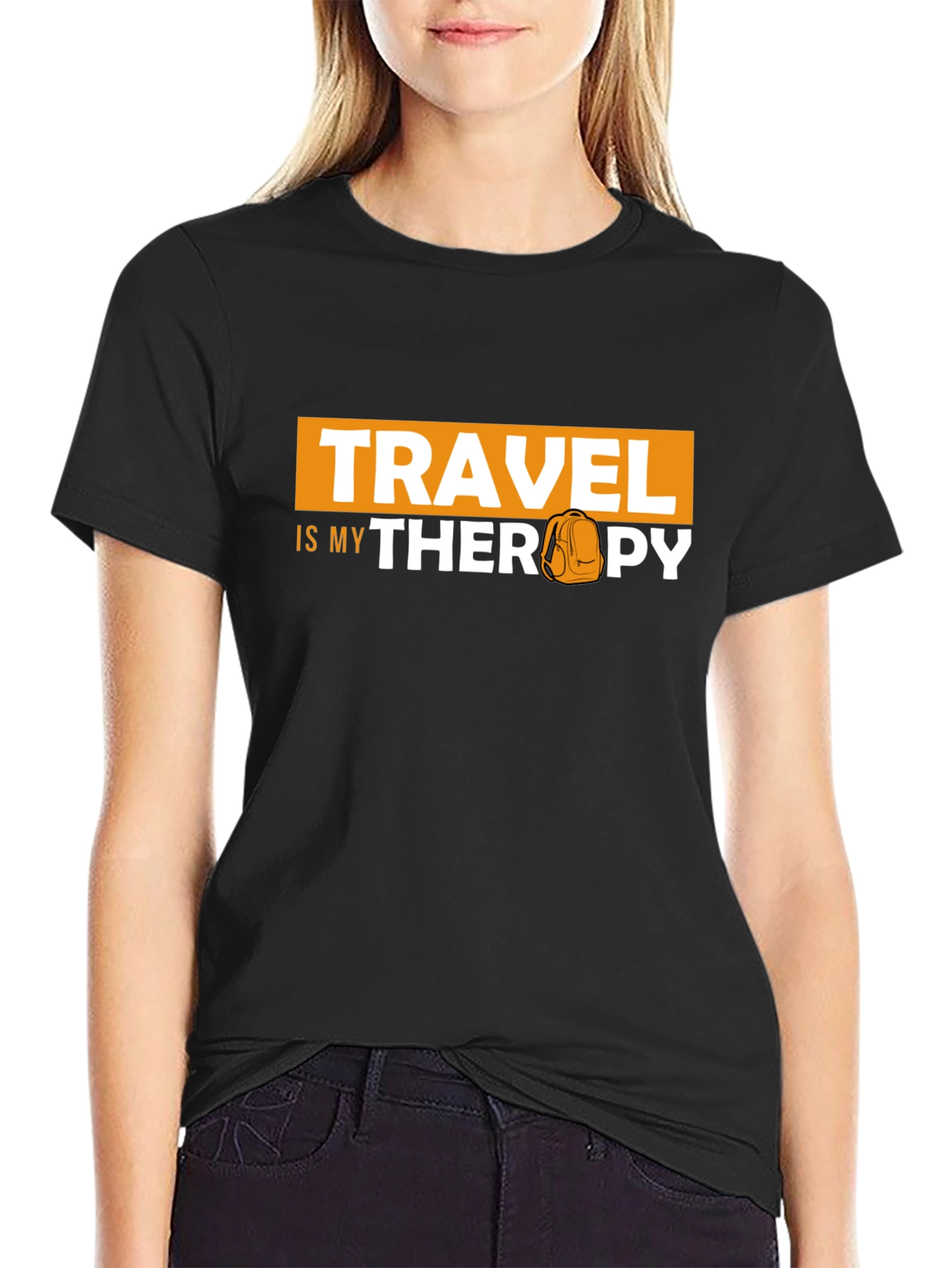 Travel is My Therapy T-Shirt