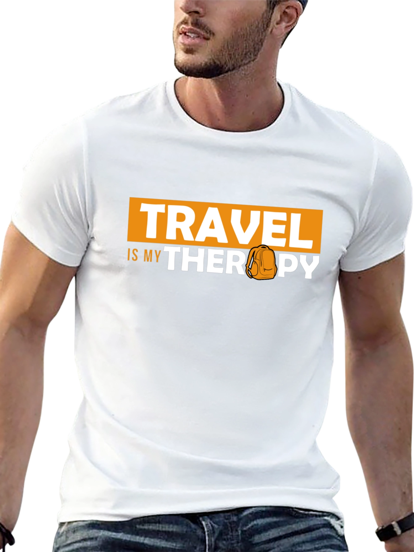 Travel is My Therapy T-Shirt