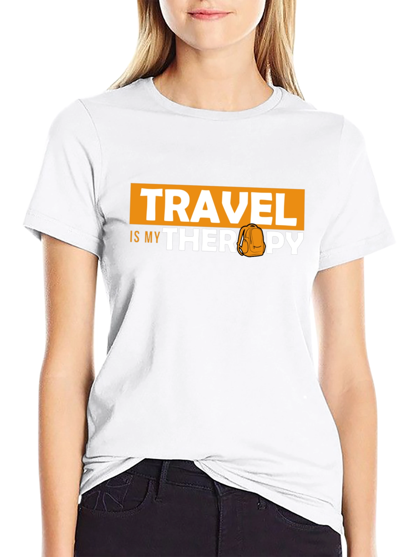 Travel is My Therapy T-Shirt