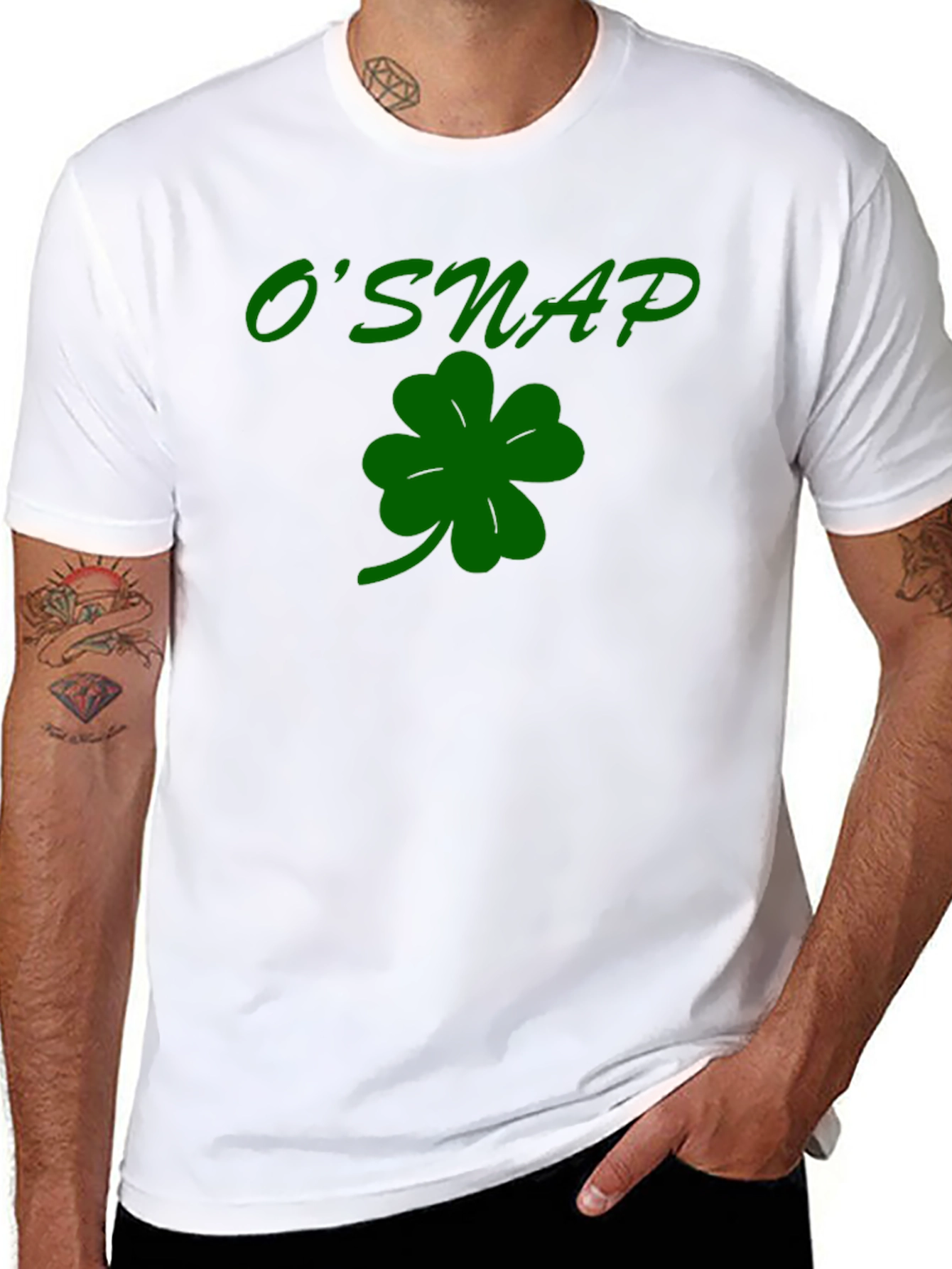 OSnap Shamrock T-Shirt - Lucky St. Patricks Day Tee