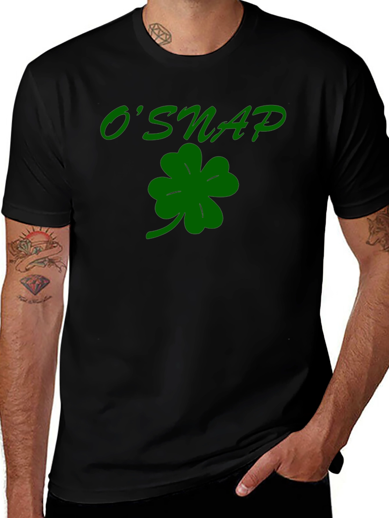 OSnap Shamrock T-Shirt - Lucky St. Patricks Day Tee