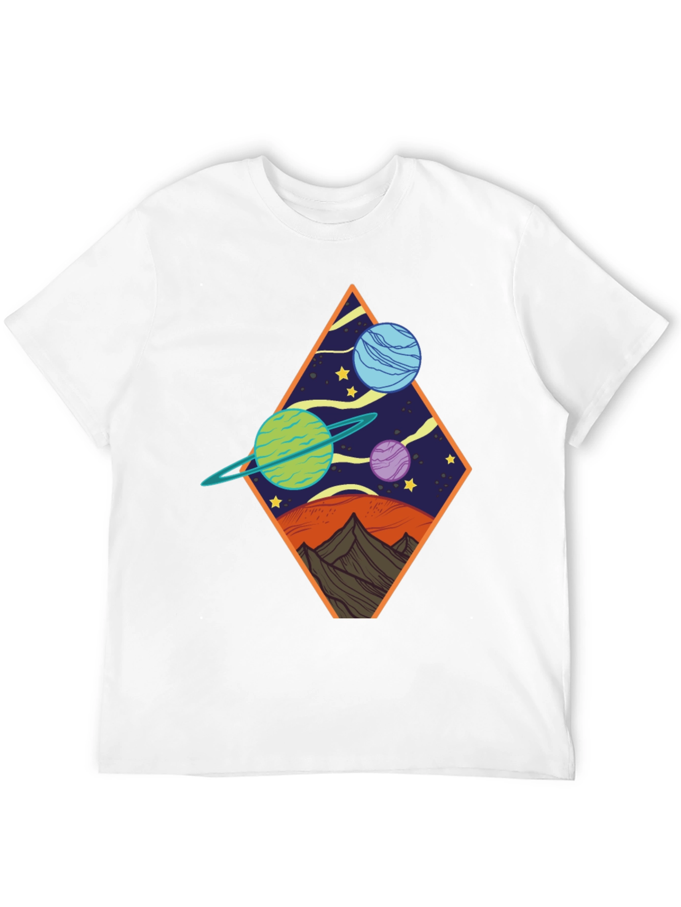 Cosmic Diamond Black Tee