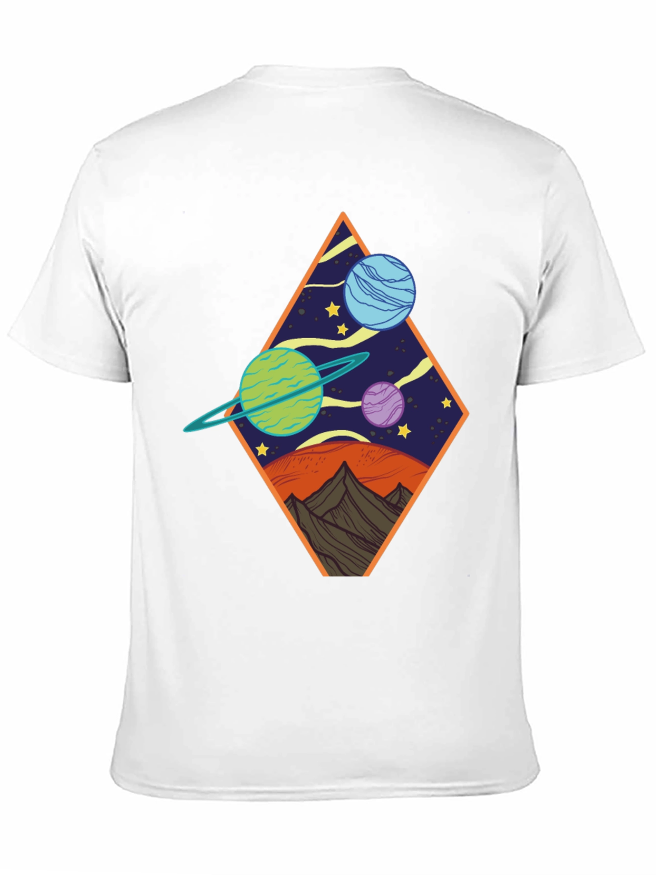Cosmic Diamond Black Tee
