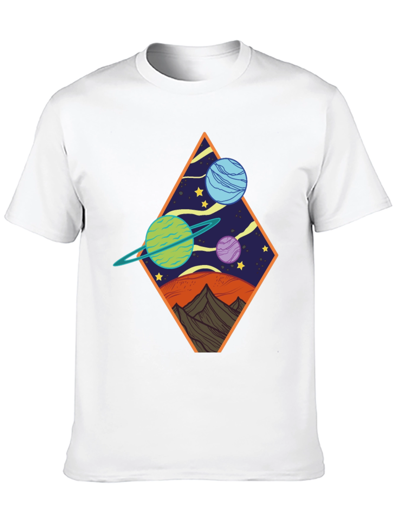 Cosmic Diamond Black Tee