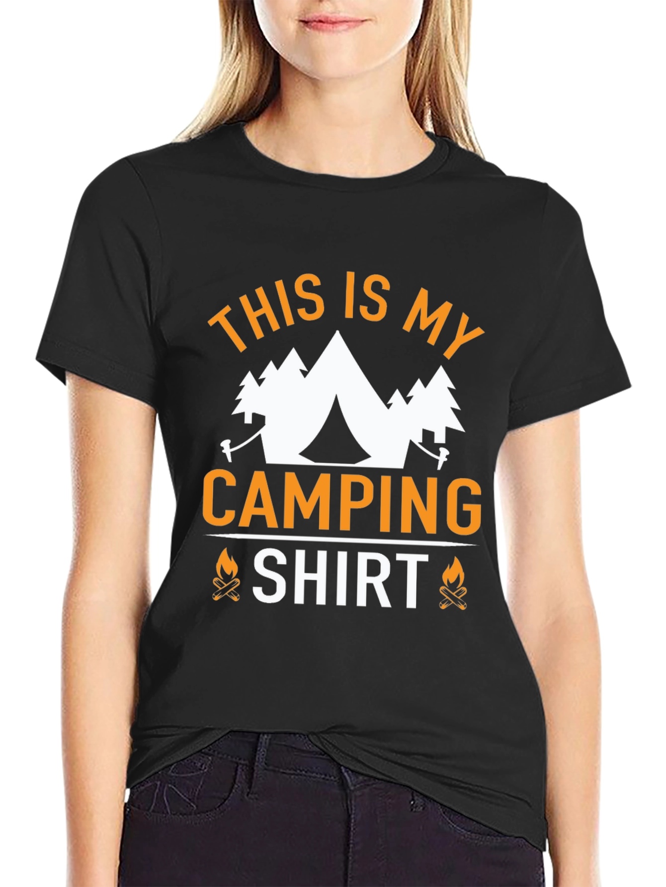 Camping T-Shirt: This Is My Camping Shirt