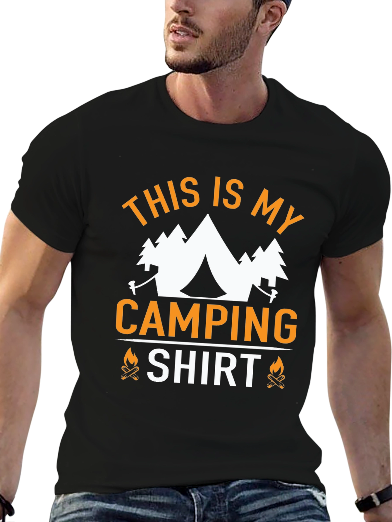 Camping T-Shirt: This Is My Camping Shirt