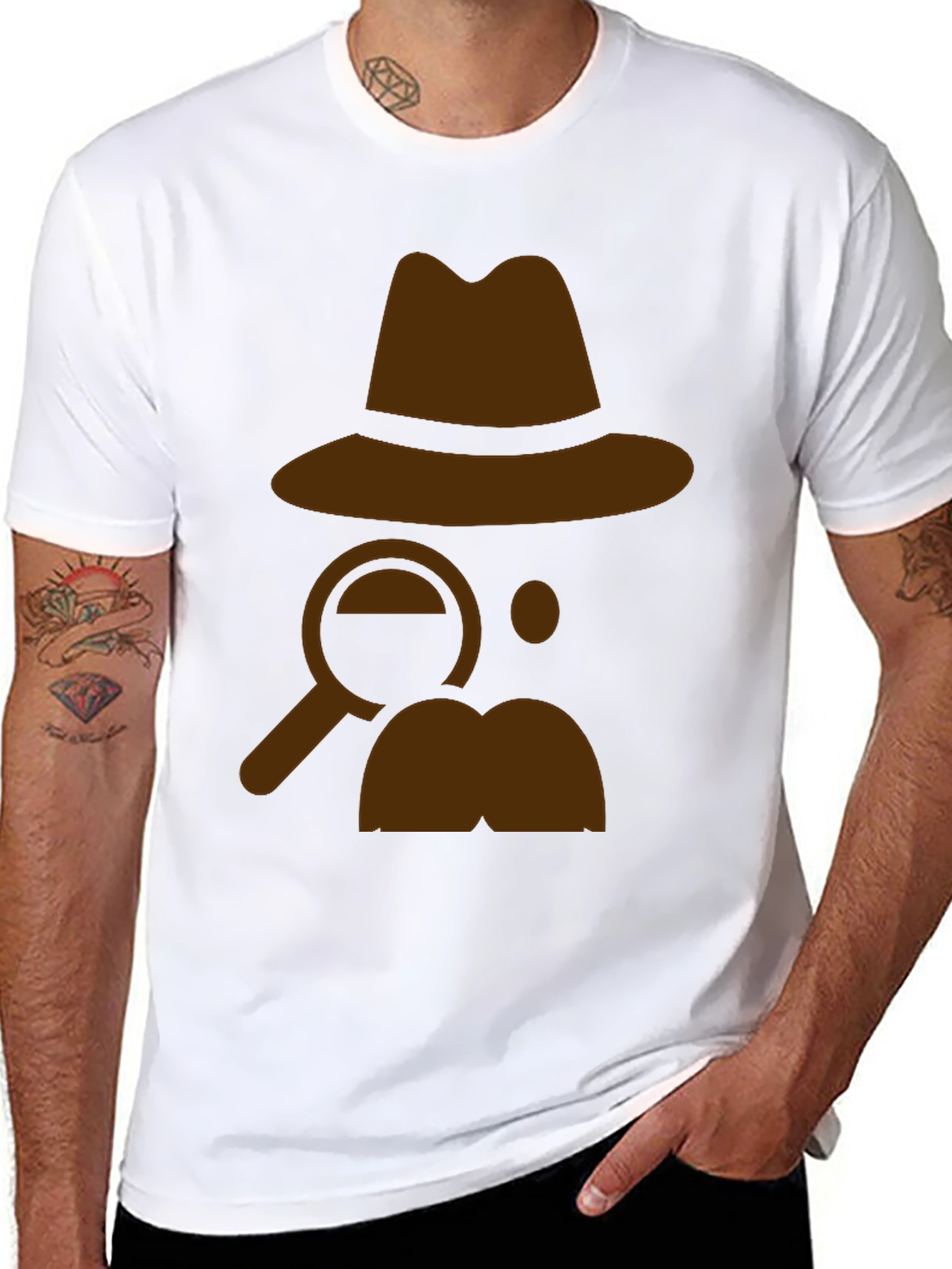 Detective Graphic Tee - Mystery Solved!