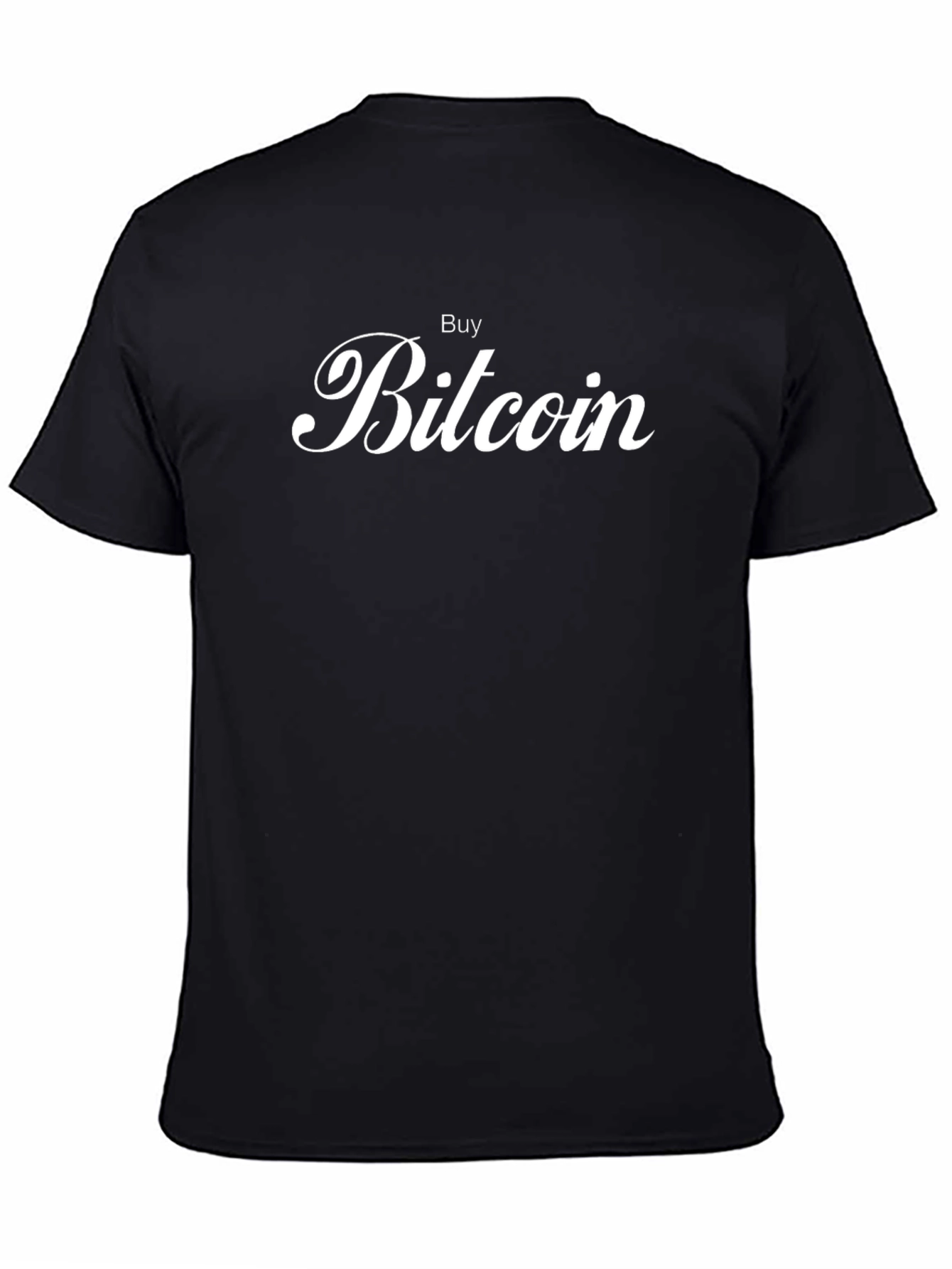 Buy Bitcoin Black T-Shirt - Crypto Currency
